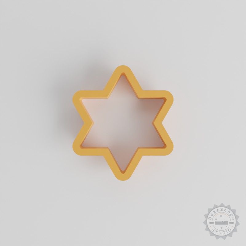 Hexagram Star Cutter Set, 18 Sizes, Perfect for Cookies, Fondant, Clay