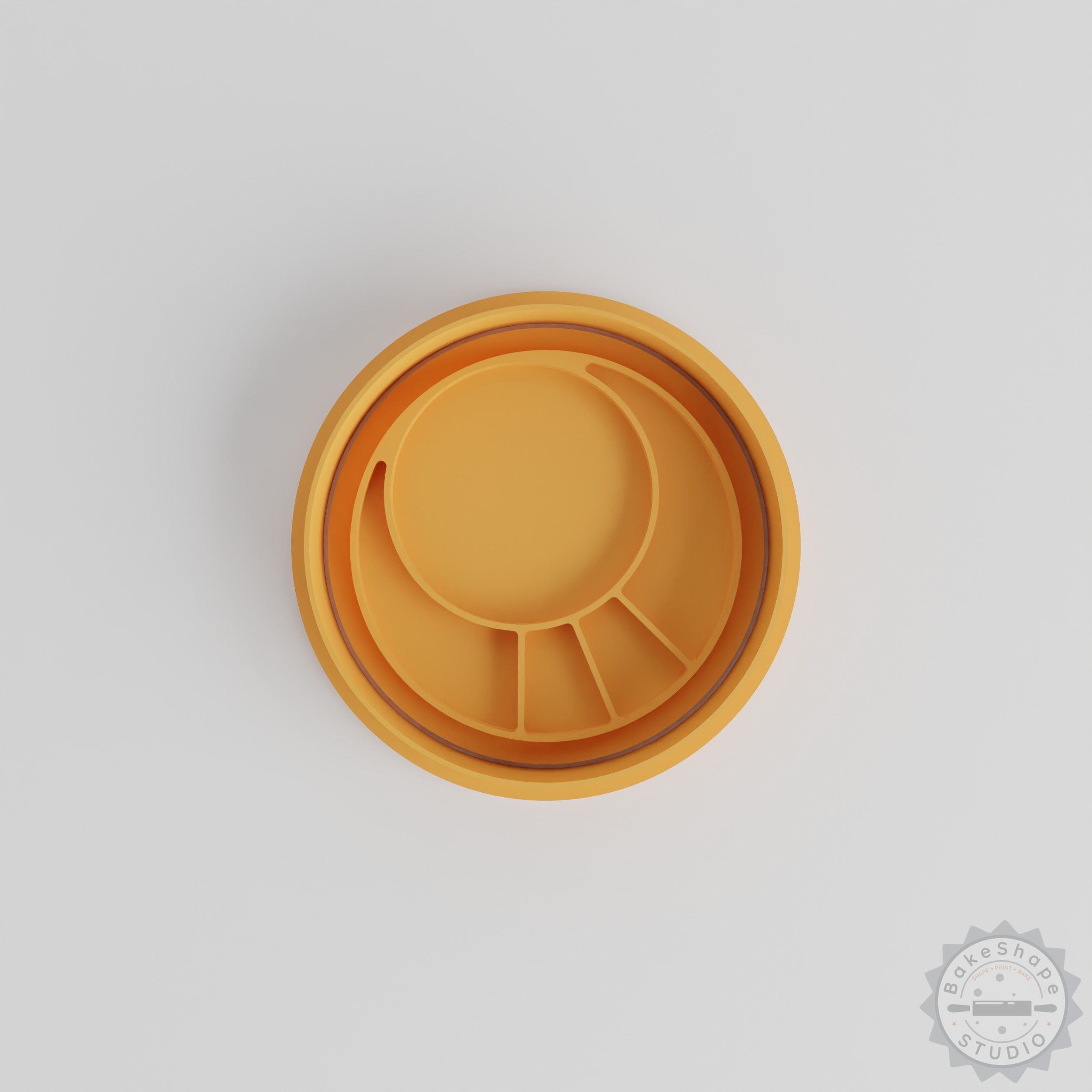 Jyestha Nakshatra Vedic Astrology Cutter & Stamp Set, 6 Piece, Cookie Fondant Shapes in S/M/L