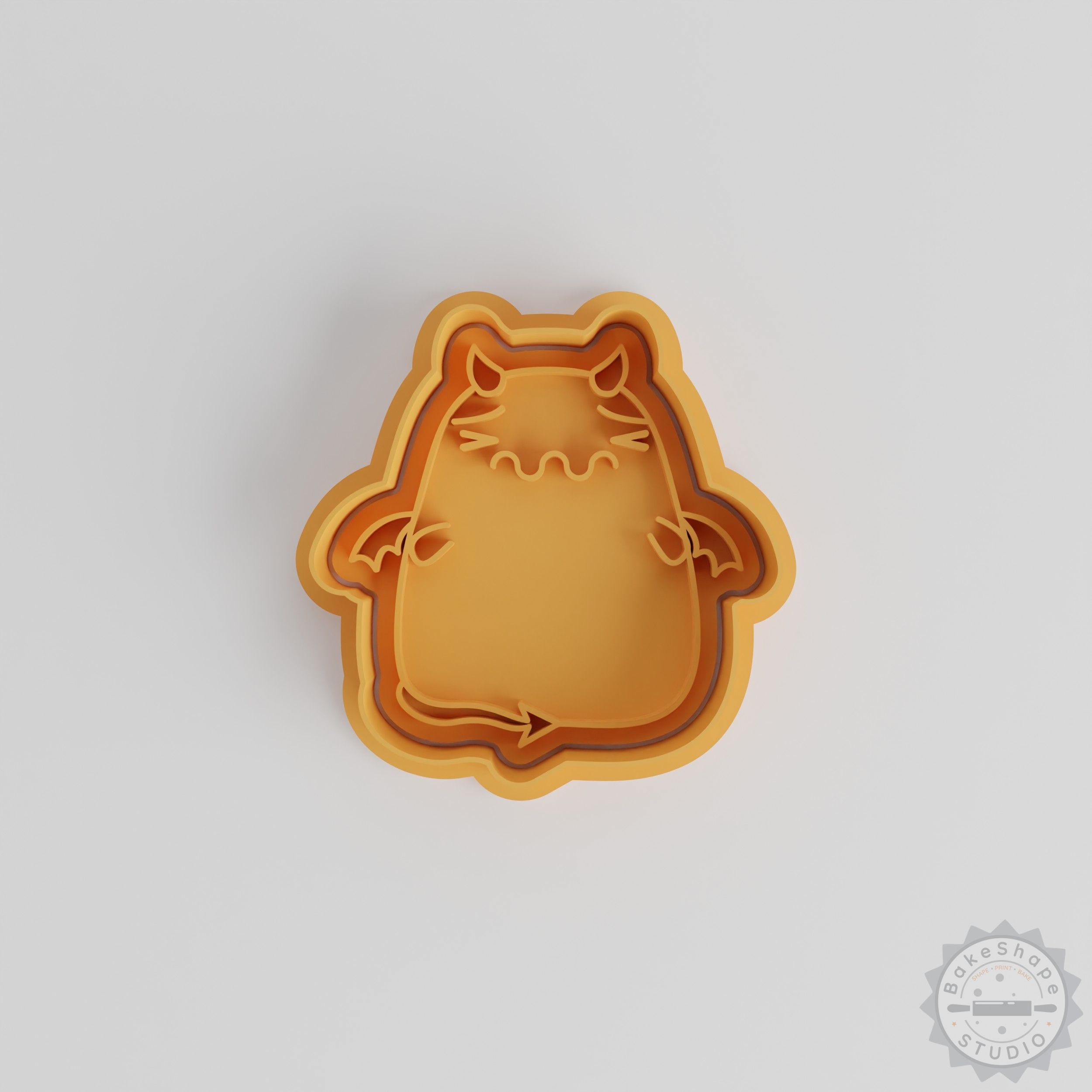 Confounded Shape Cutter and Stamp Set, Perfect for Cookies or Fondant, 6-Piece Set, 3 Sizes