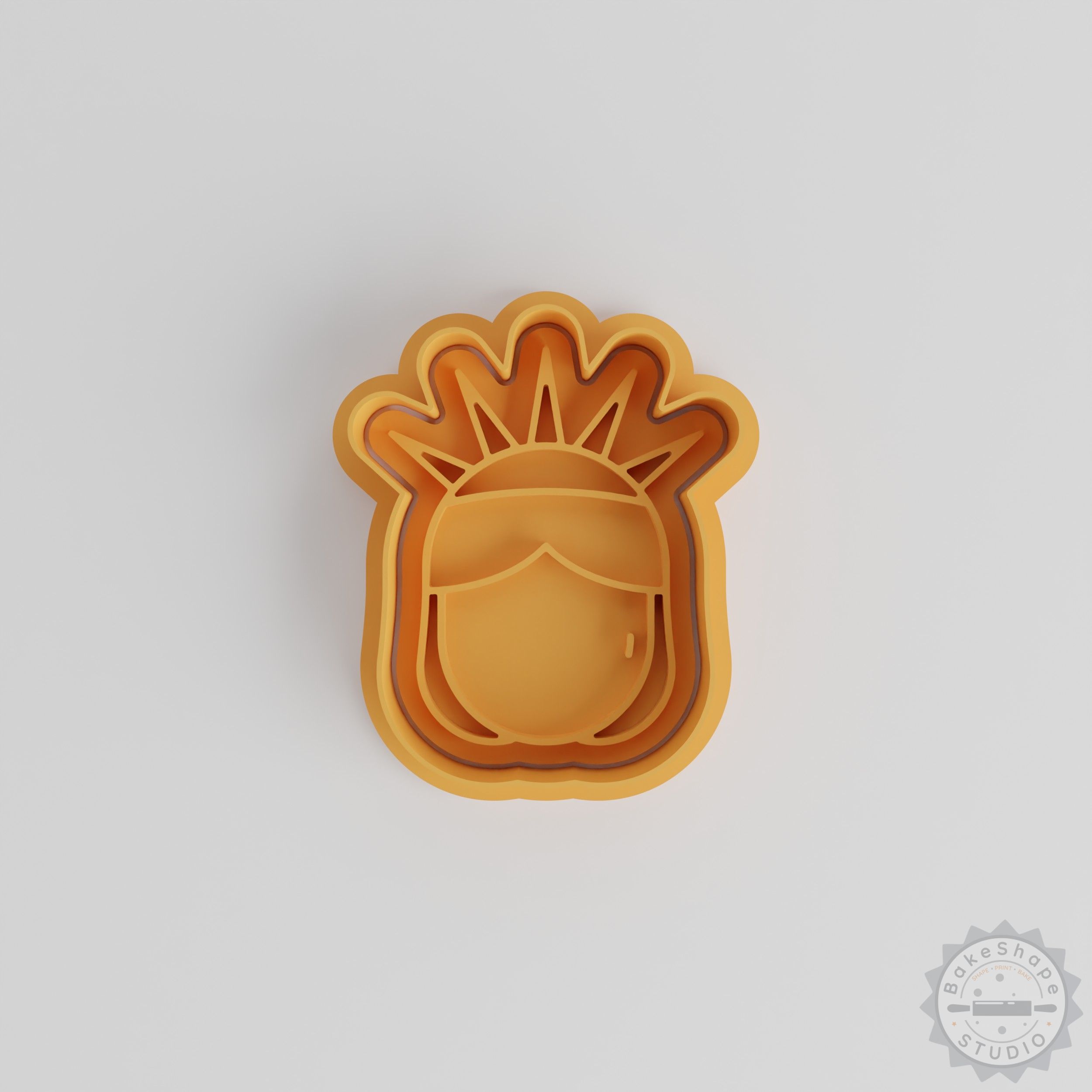 Liberty Cookie Cutter & Stamp Set, 6-Piece, S/M/L, Perfect for Cookies and Fondant
