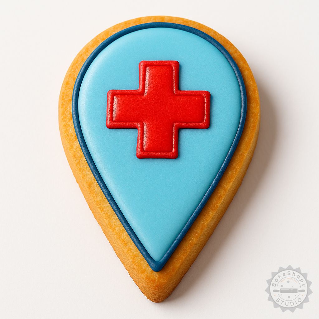 Medical cookie cutter and stamp set STL files for 3D printing and baking