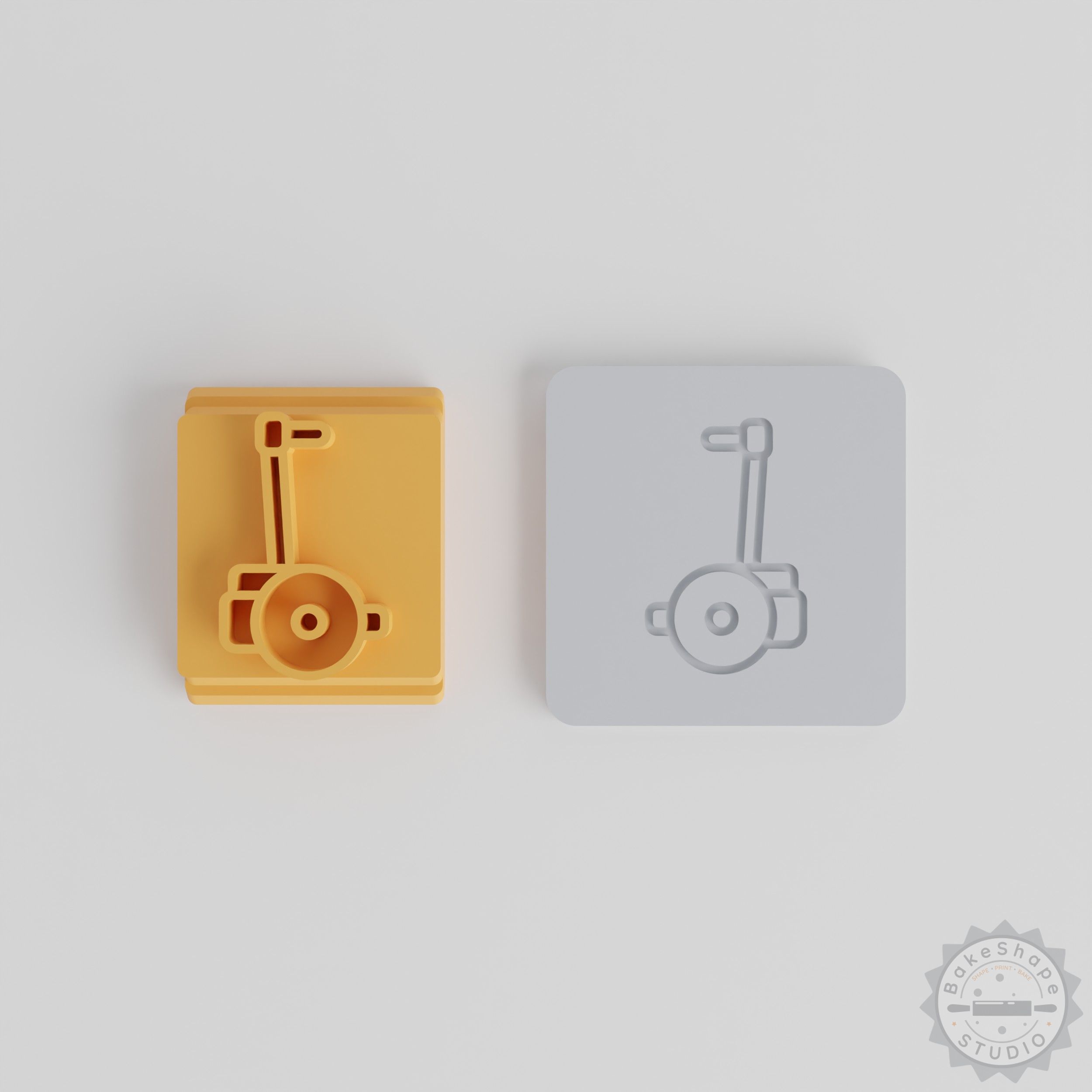 Stamp Tile Set, 5-Piece Clay & Cookie Cutter Collection, Multiple Sizes for Fondant & Soft Materials