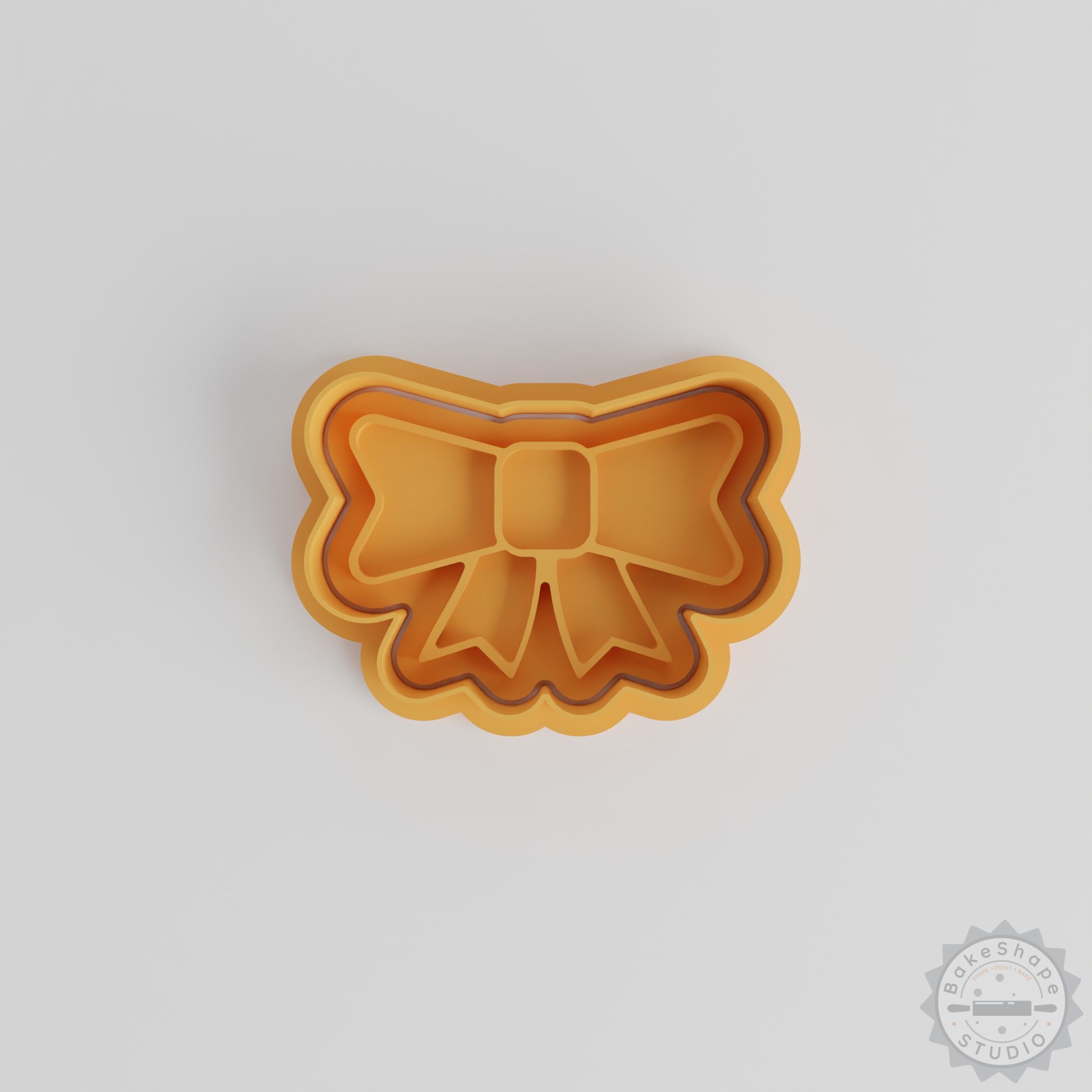 Bow Cookie Cutter Stamp Set, 6-Piece Collection for Fondant, S/M/L Sizes, Perfect for Party Decorations