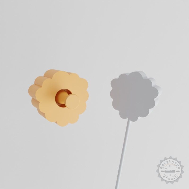 Sheep Cake Pop Mold Set, 2-Piece, Farm Animal Design
