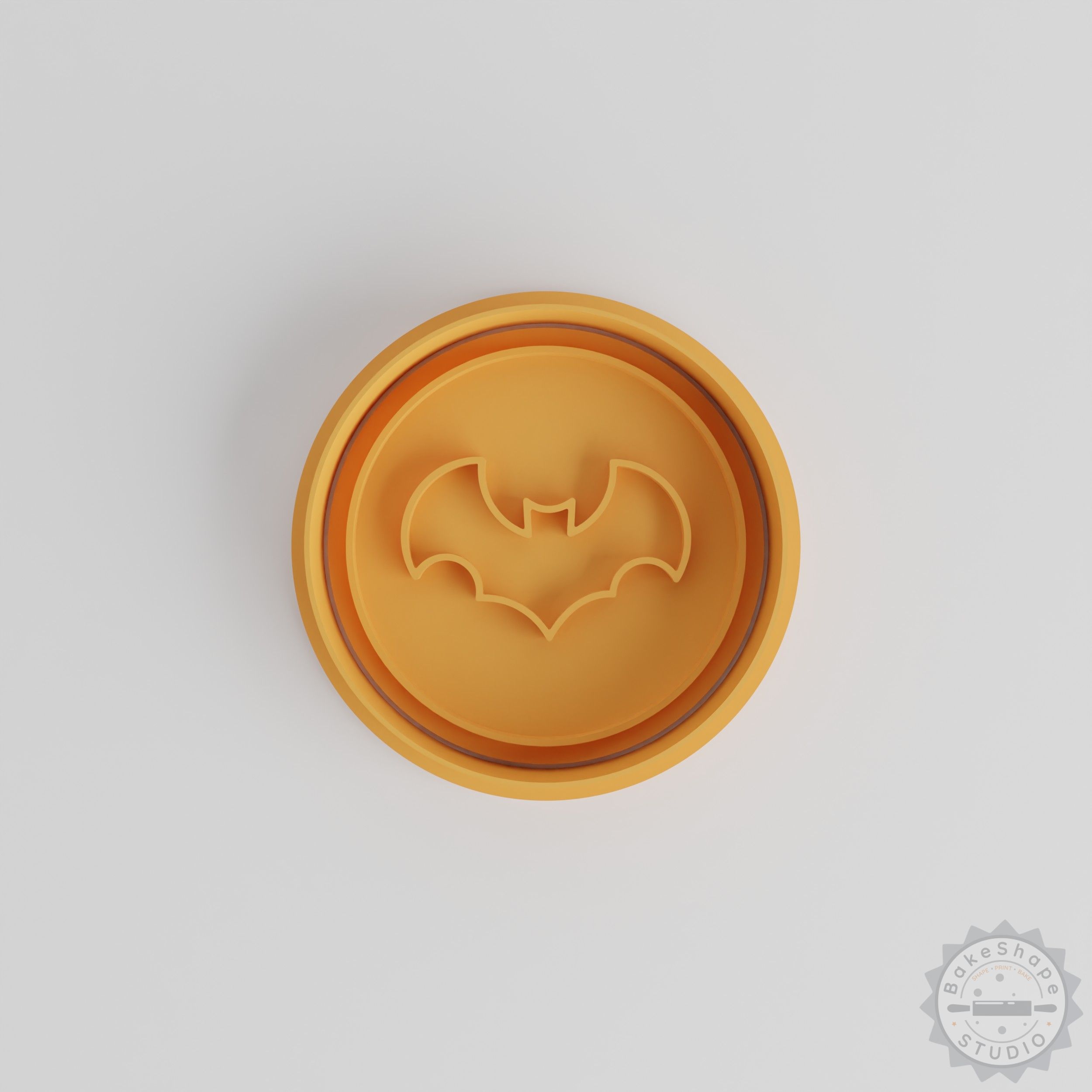 Halloween Cookie Cutter & Stamp Set, Spooky Theme, 6-Piece, S/M/L Sizes, Perfect for Cookies & Fondant