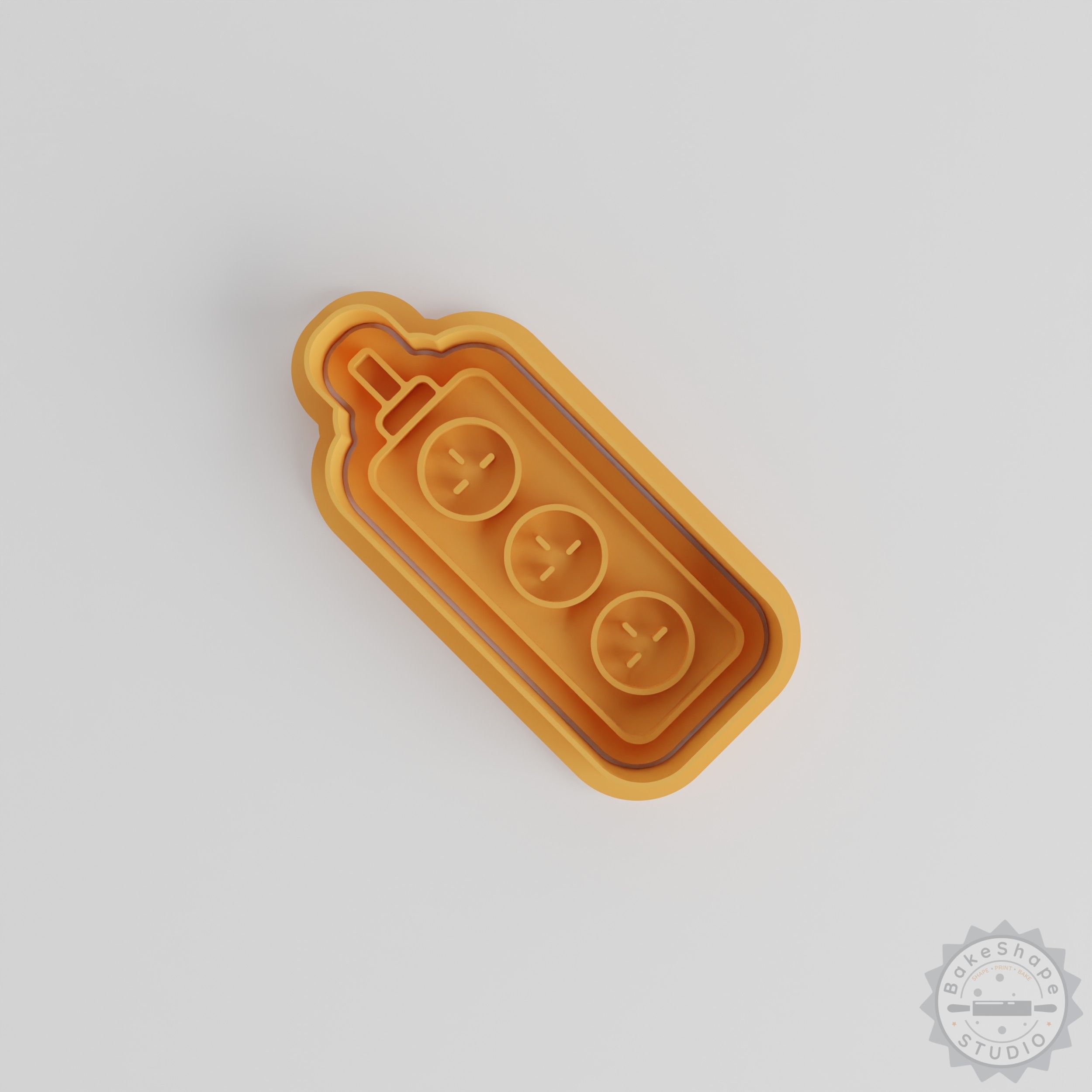 Electric Extension Lead with 6 Outlet Power Strip, Surge Protector, Multi-Size Cookie, Fondant Shape Cutter Stamp Set