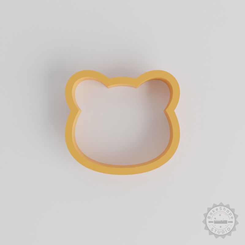 Panda Shape Cutter, 18-Piece Set, 0.75" to 5" Sizes, Perfect for Cookies, Fondant, Clay