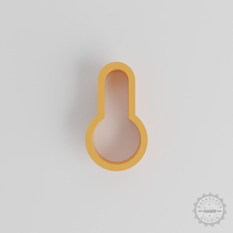 Thermometer Set with Shape Cutter for Cookies, Fondant, Clay - 18 Sizes, Perfect Degree Tool, Temperature Gauge