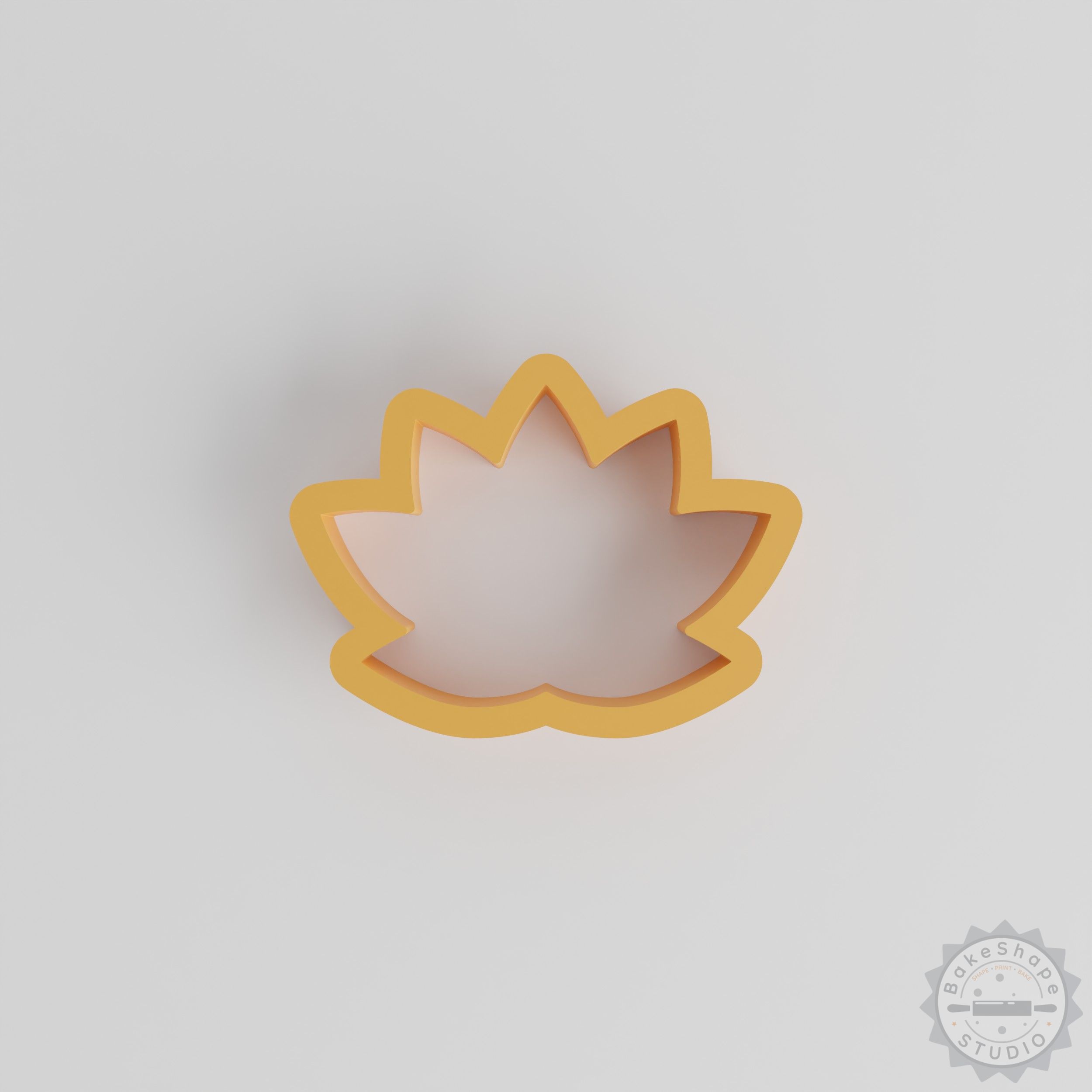 Lotus Shape Cutter Set, 18-Piece Cookie, Fondant, and Clay Cutter Kit, Sizes 0.75" to 5"