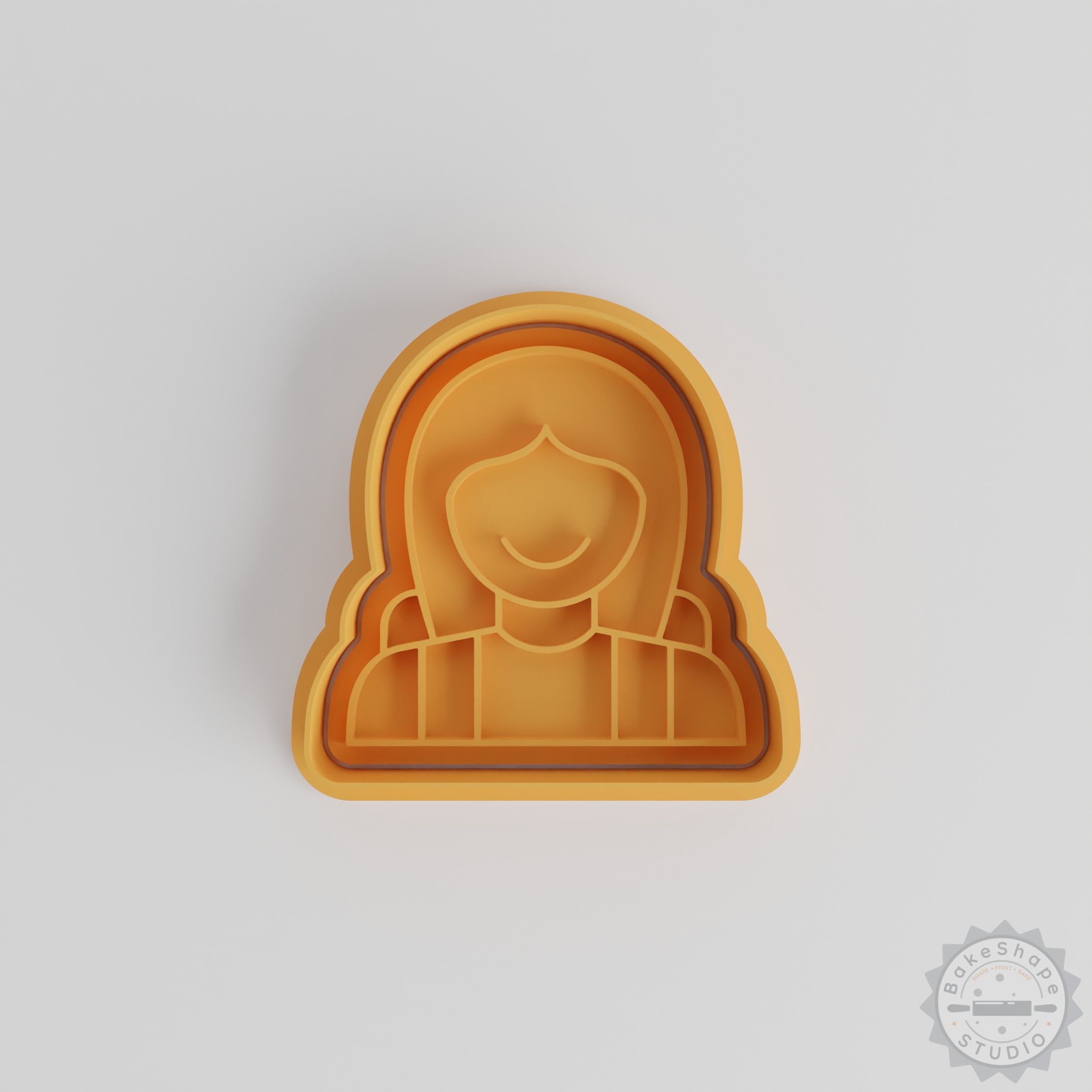 Student-Themed Cookie Cutter Stamp Set, 6-Piece, S/M/L, Perfect for Fondant and Baking