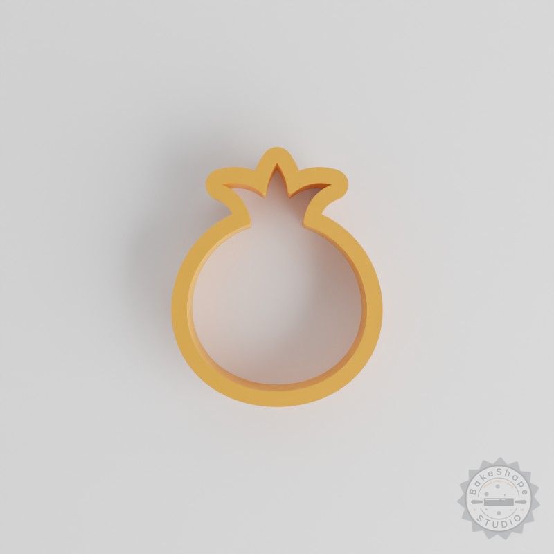 Pomegranate Shape Cutter Collection for Cookies, Fondant & Clay, 18 Sizes from 0.75" to 5.00", Perfect for Baking & Crafting