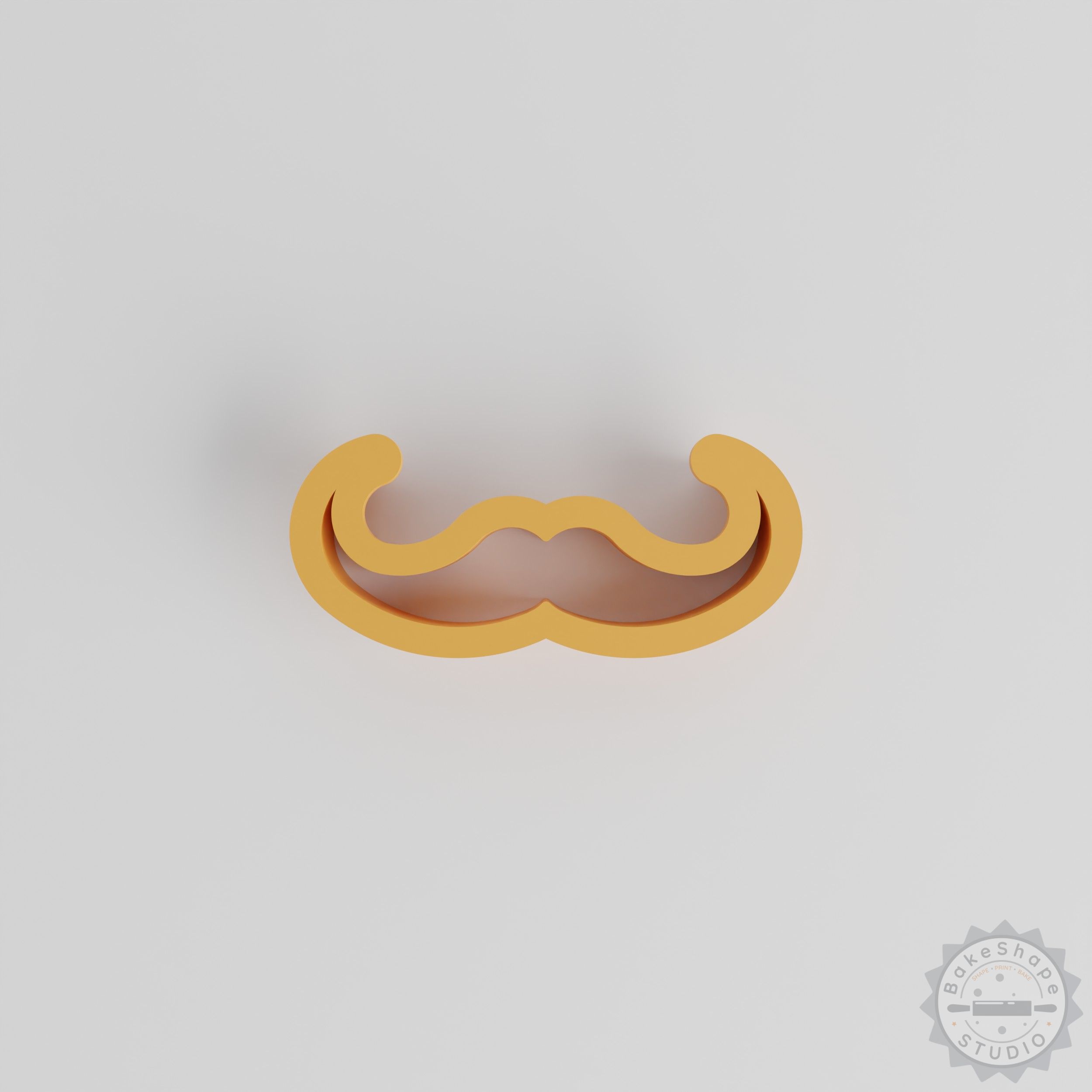 18-Piece Moustache Shape Cutter Set, Cookie, Fondant, Clay Crafting, Sizes 0.75"-5"