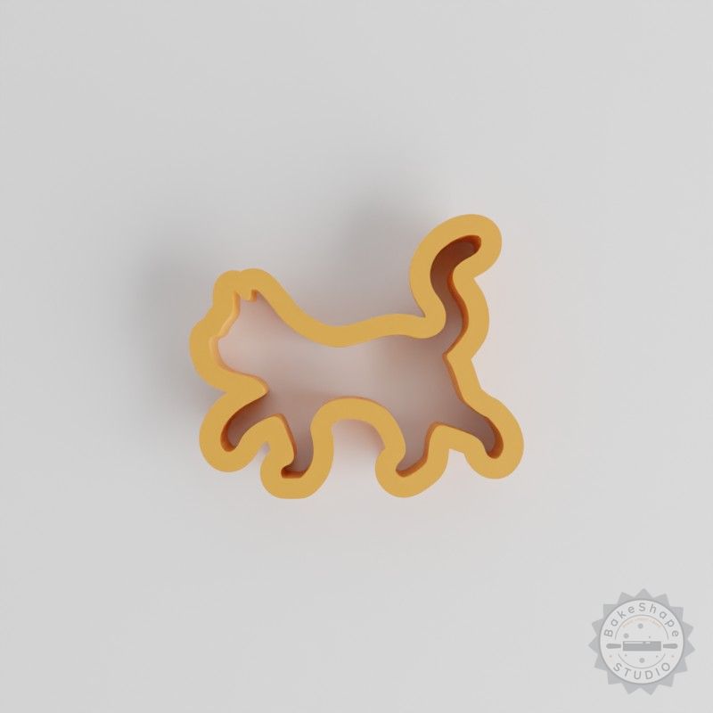 18-Piece Cat Cookie Cutter Set, Feline Fondant Shaper, Diverse 0.75"-5" Sizes for Clay & Baking
