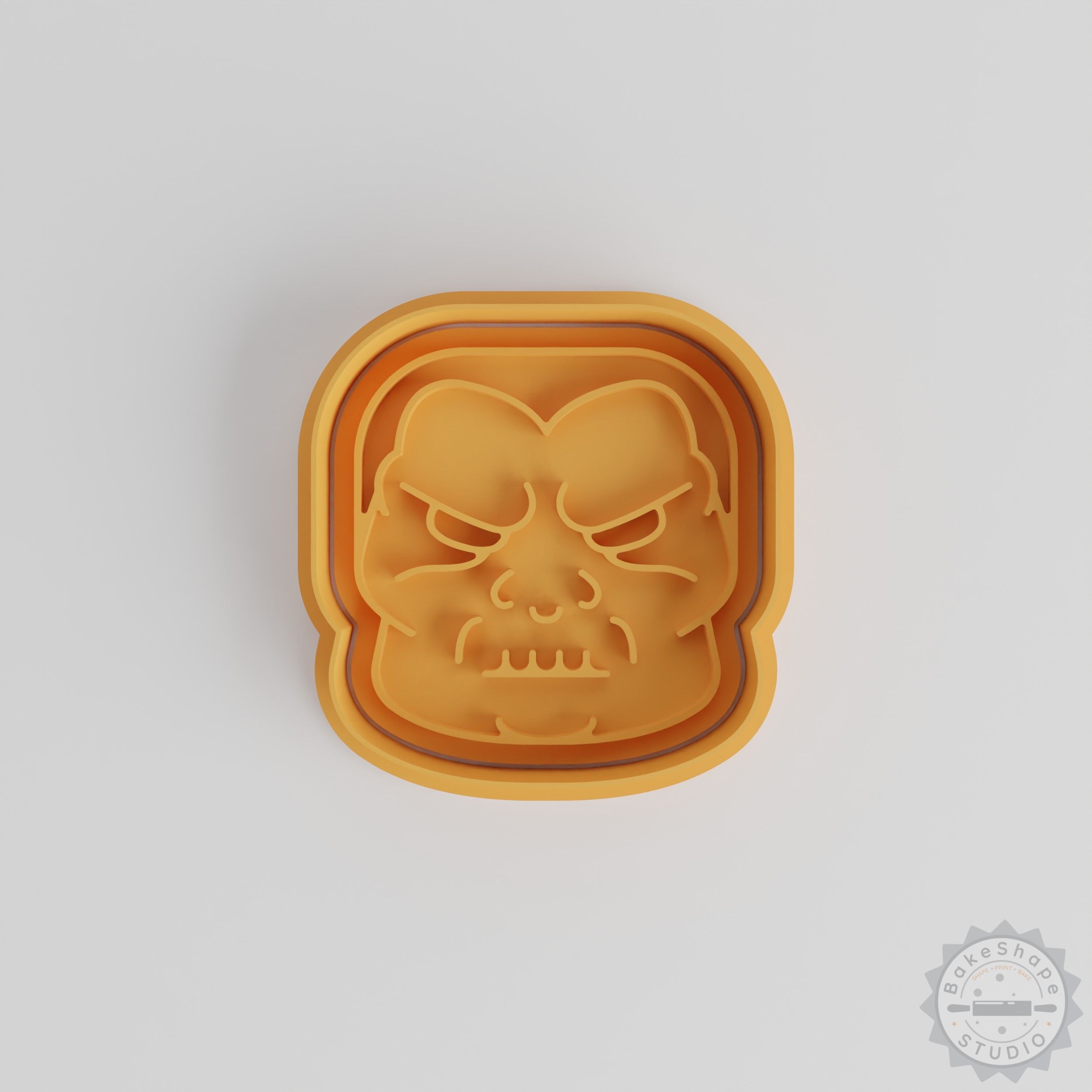 Monster Cookie Cutter and Stamp Set, Perfect for Halloween, 6 Pieces, S/M/L Sizes
