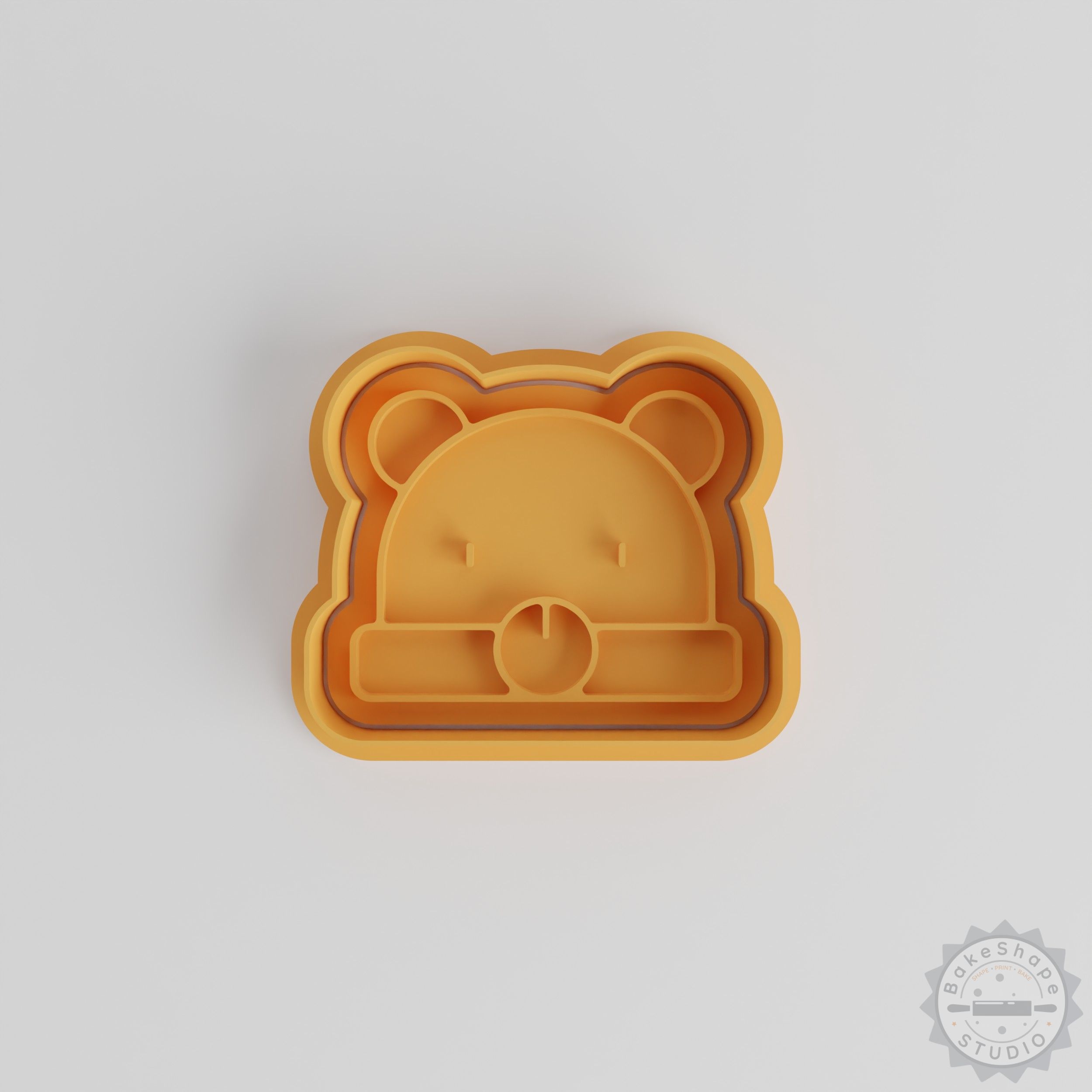 Winter Beanie Cookie Cutter and Stamp Set, 6-Piece, S/M/L, Perfect for Cookies, Fondant