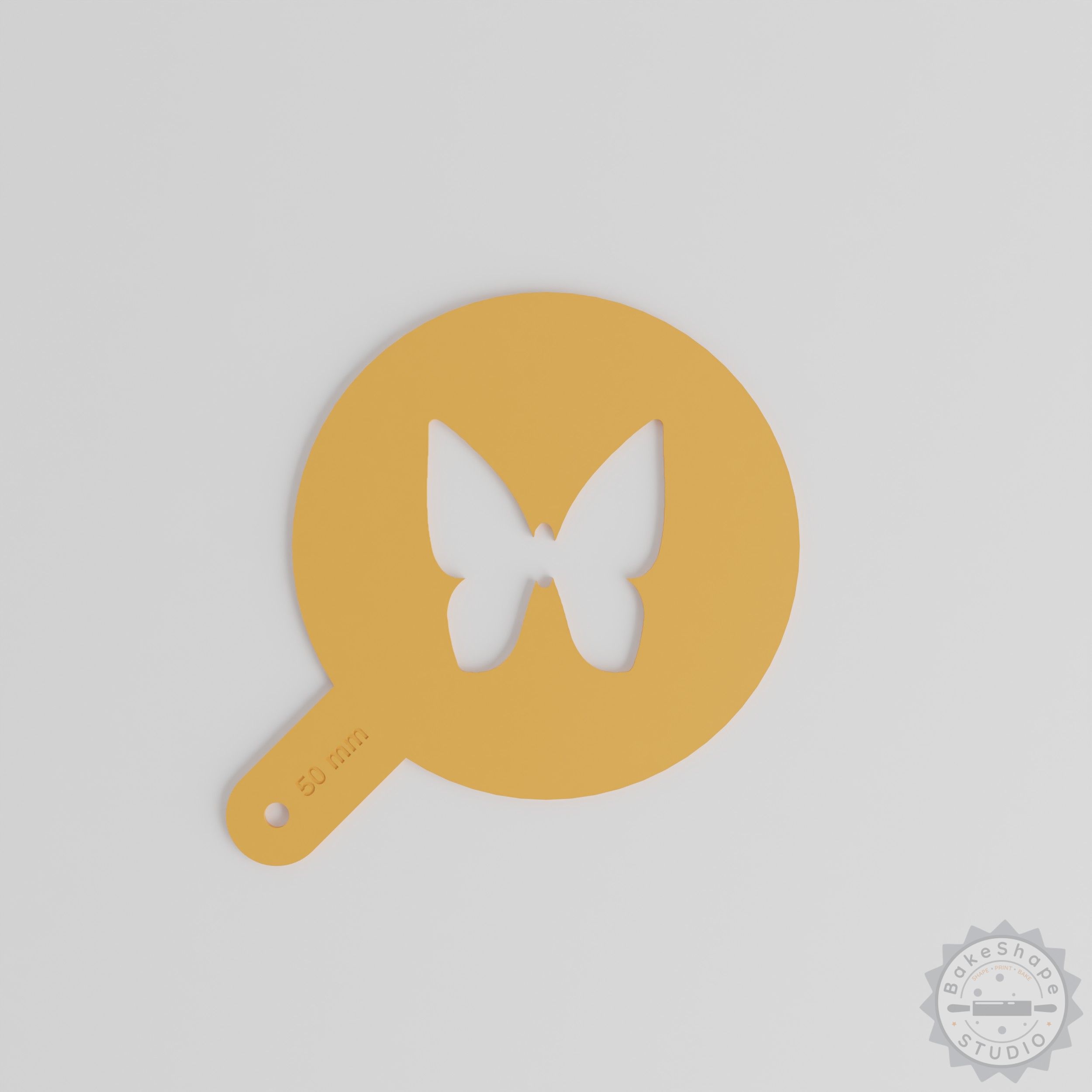 Butterfly Art Stencil Set, 5 Sizes, Versatile for Latte and Decor with Cocoa, Cinnamon, Edible Glitter