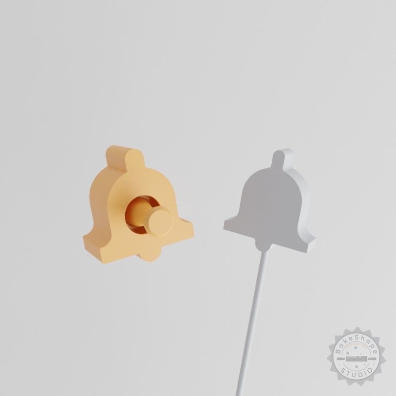 Bell Cake Pop Mold Set, 2-Piece Celebration Chime Design