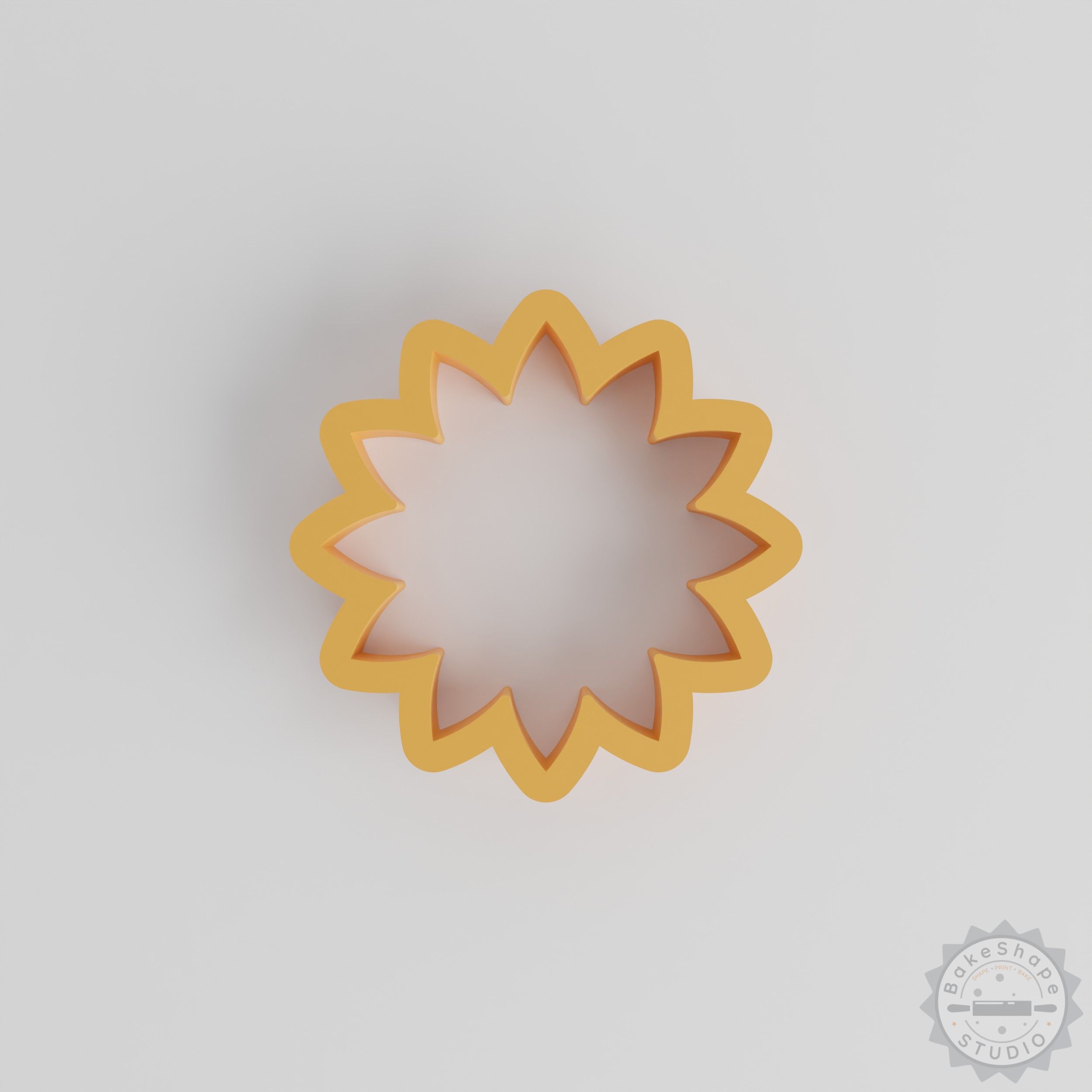 Flower Shape Cutter Set, 18-Piece, for Cookies, Fondant, Clay Crafting, Size Range 0.75" to 5"