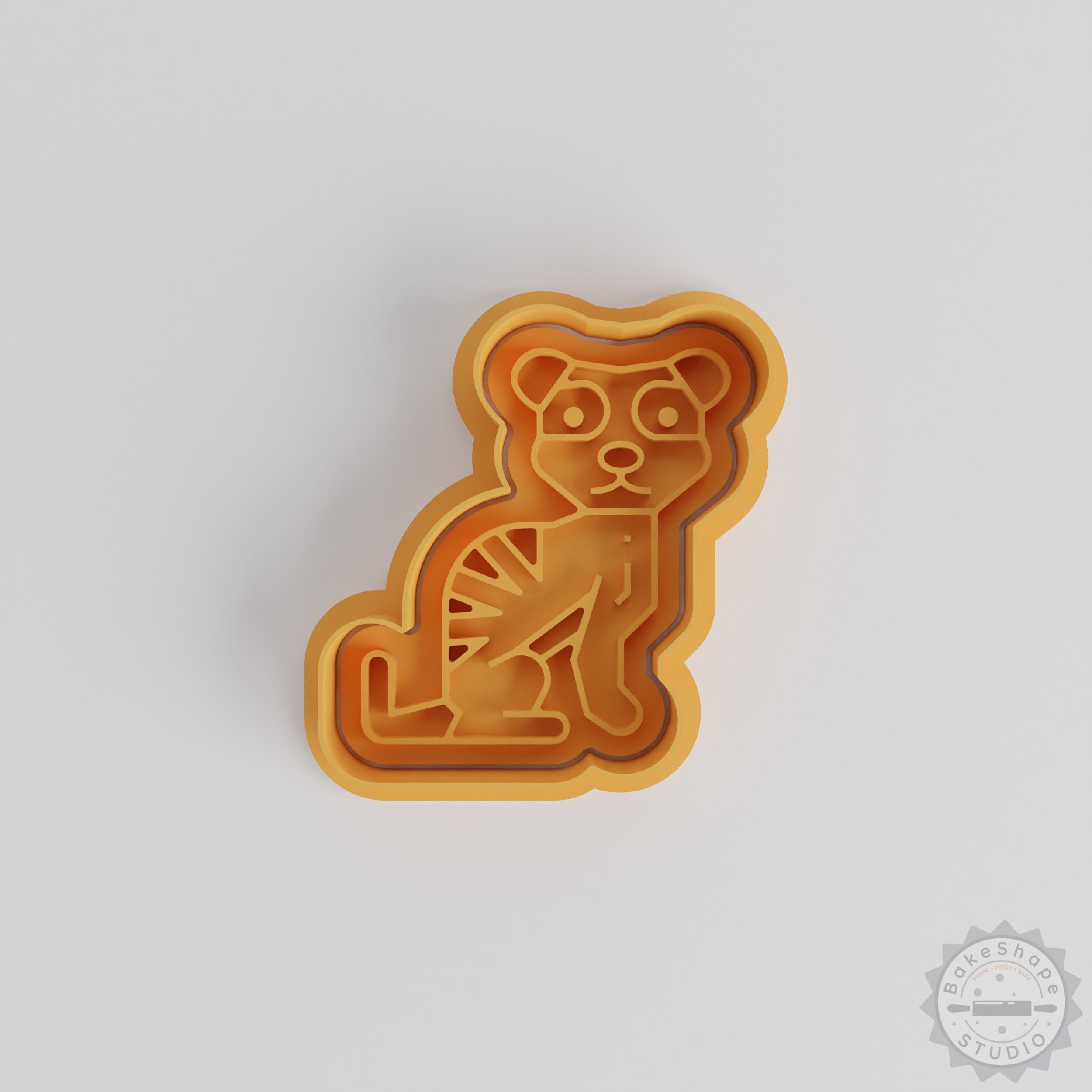Meerkat Cookie Cutter & Stamp Set, 6 Pieces, 3 Sizes, Perfect for Cookies & Fondant