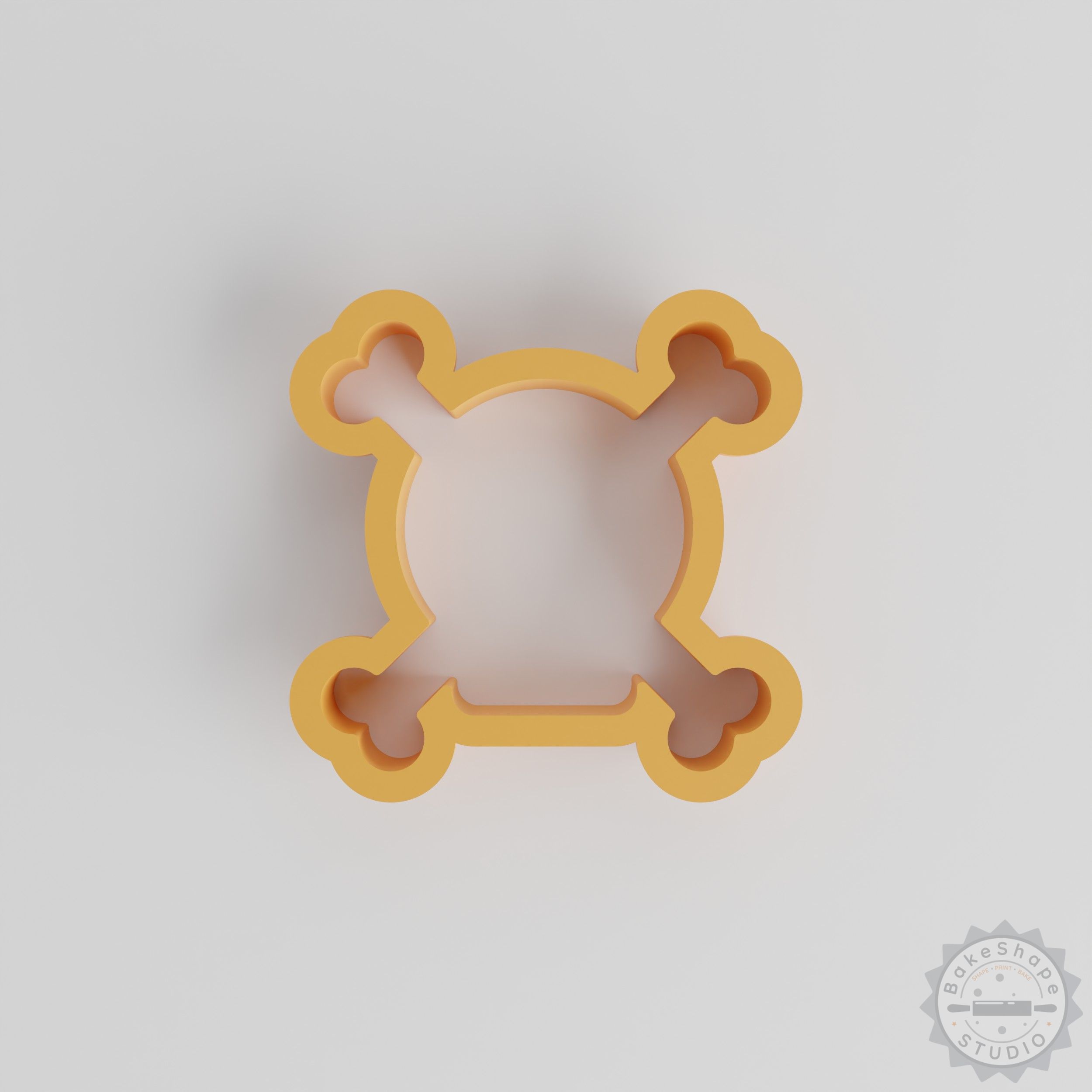 Crossbones Skull Shape Cutter Set, 18-Piece, Sizes 0.75" to 5", Perfect for Cookies, Fondant, Clay