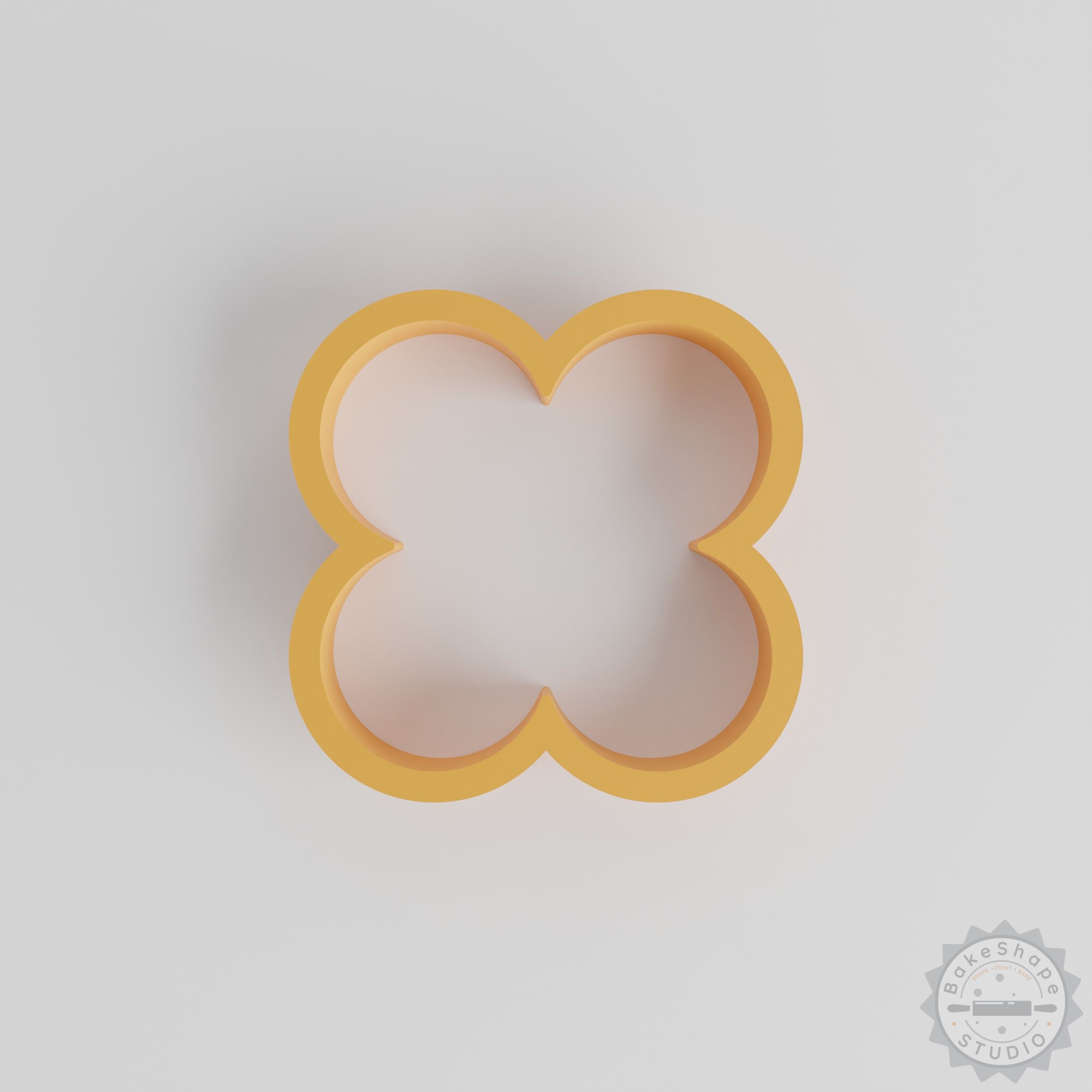 Geometric shape cutter set STL with multiple sizes for cookies, fondant, and clay crafting