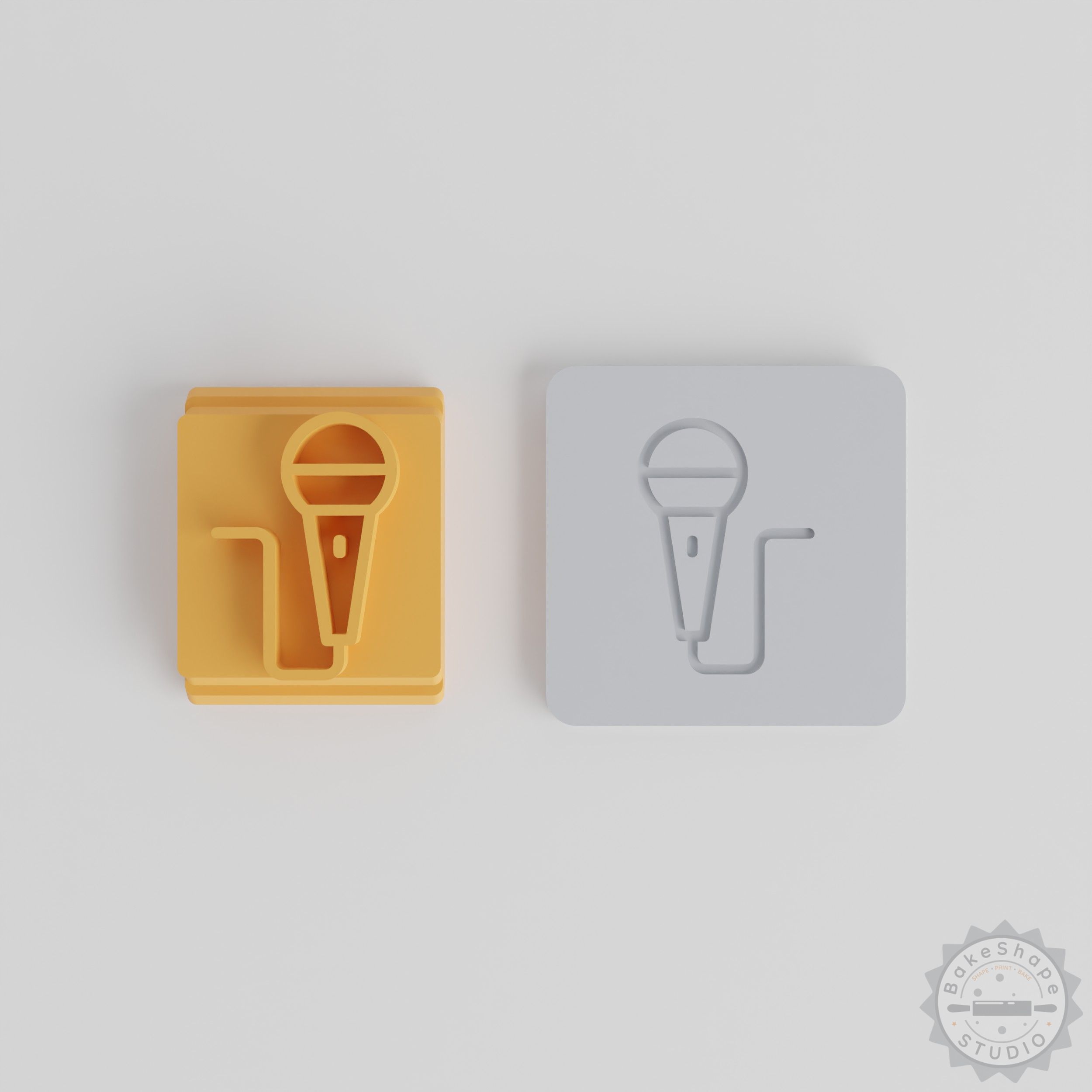 Stamp Tile Set for Clay and Cookies, 5 Sizes, Perfect for Crafts and Baking