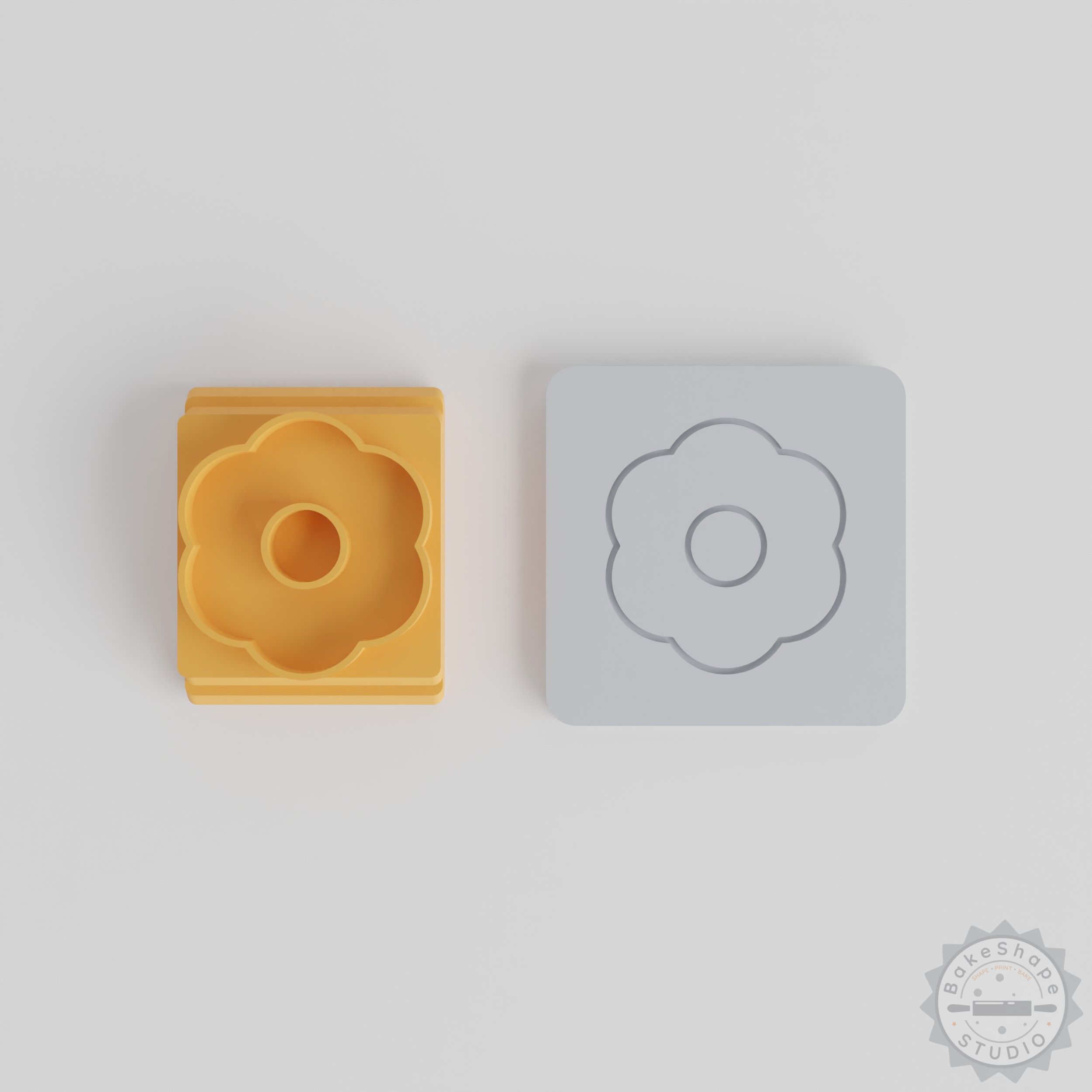 Buttercup Stamp Tile Bundle, 5 Motif Sizes (20-40mm), Perfect for Clay, Cookies, Fondant