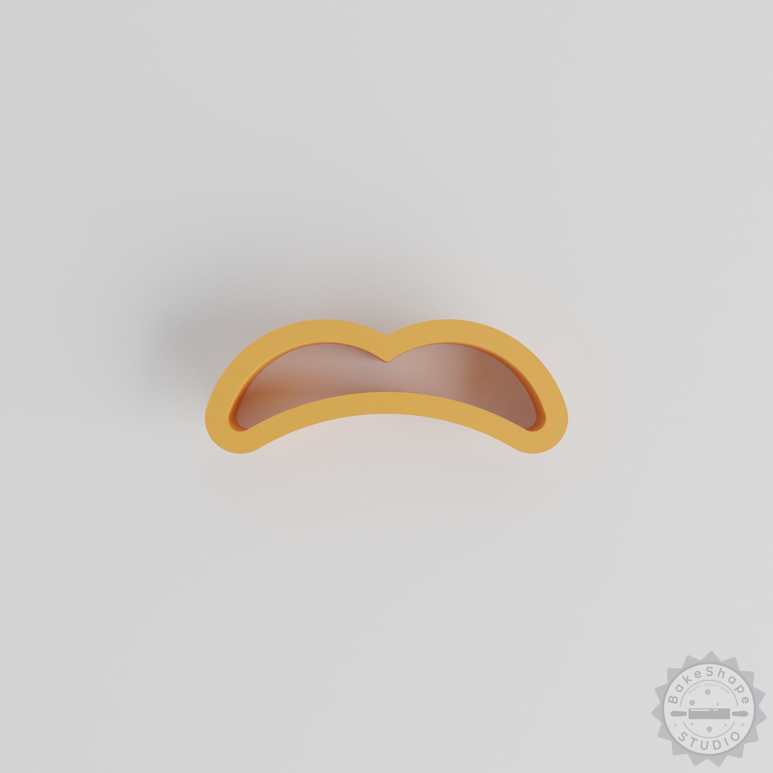 Moustache Shape Cutter Set, 18 Piece Cookie Fondant Clay Moulds, Sizes 0.75"-5.00", Facial Hair Grooming Whiskers Design