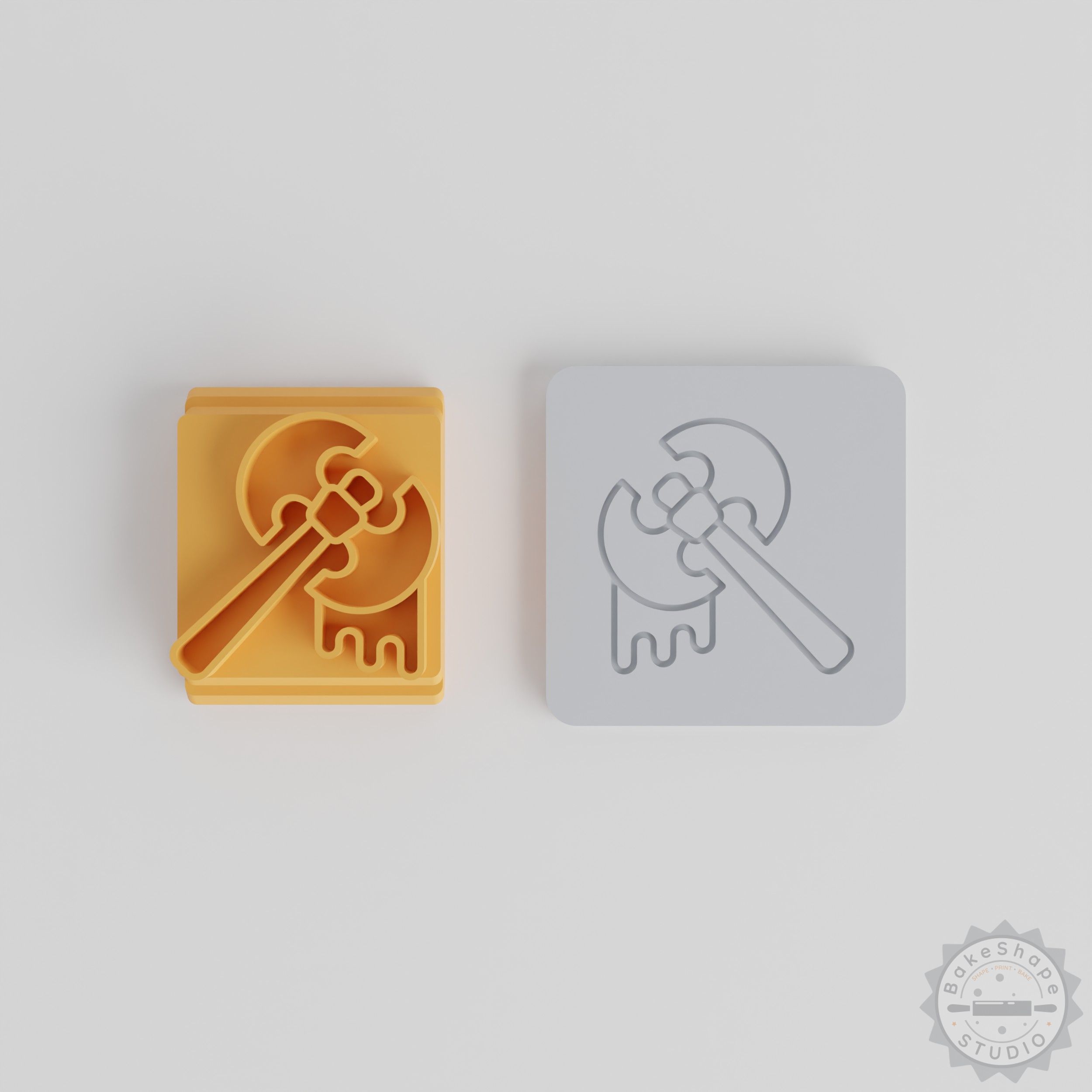 Halloween Costume Set with 5 Stamp Tiles, Perfect for Clay, Cookies, Fondant