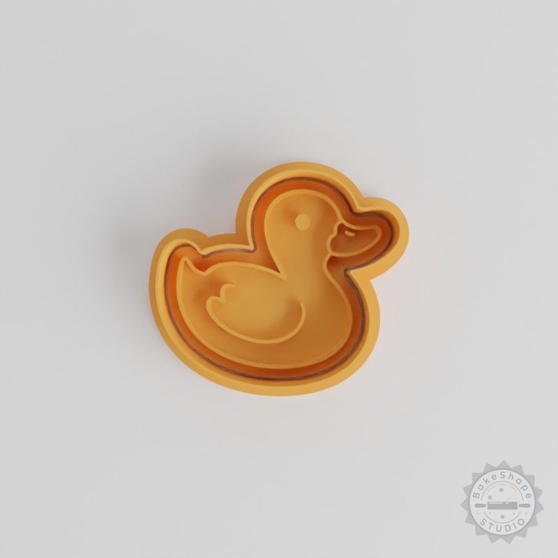 Duck Cookie Cutter Set, 6-Piece, S/M/L, Animal Shape Stamp, Perfect for Cookies & Fondant