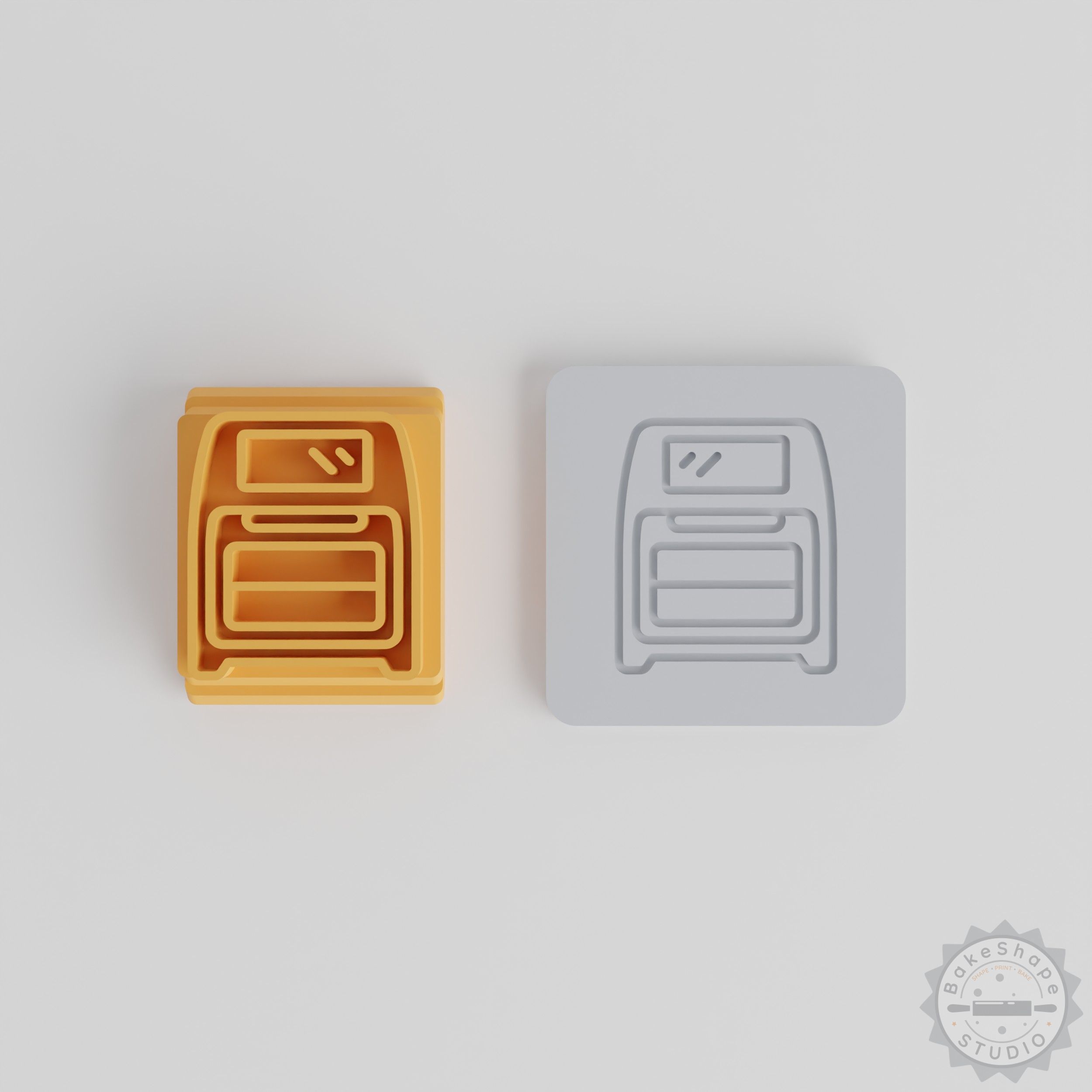 5-Piece Air Fryer Machine Set, Electric Fryer Device, Cooking Appliance for Healthy Meals