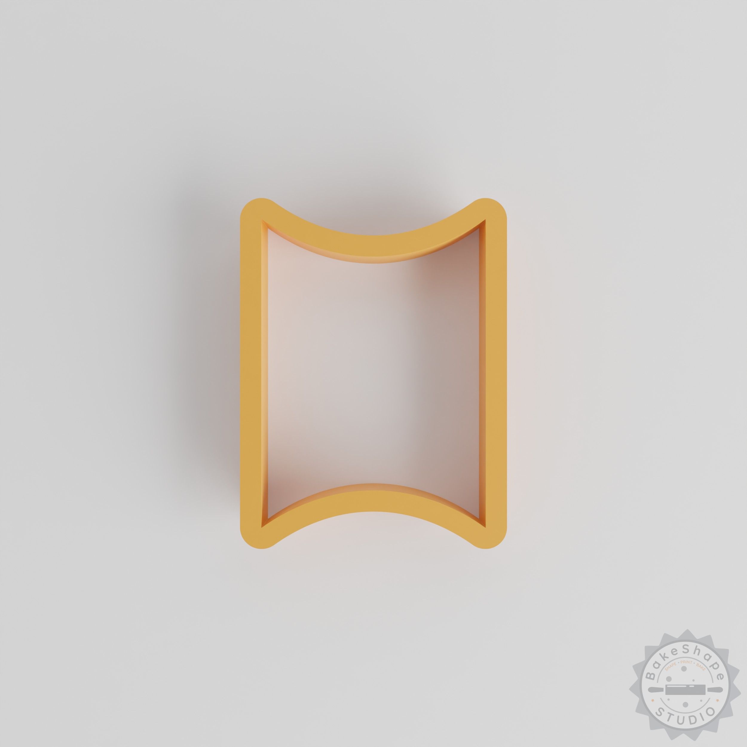 Concave shape cutter set STL featuring 18 geometric cutters in multiple sizes for 3D printing