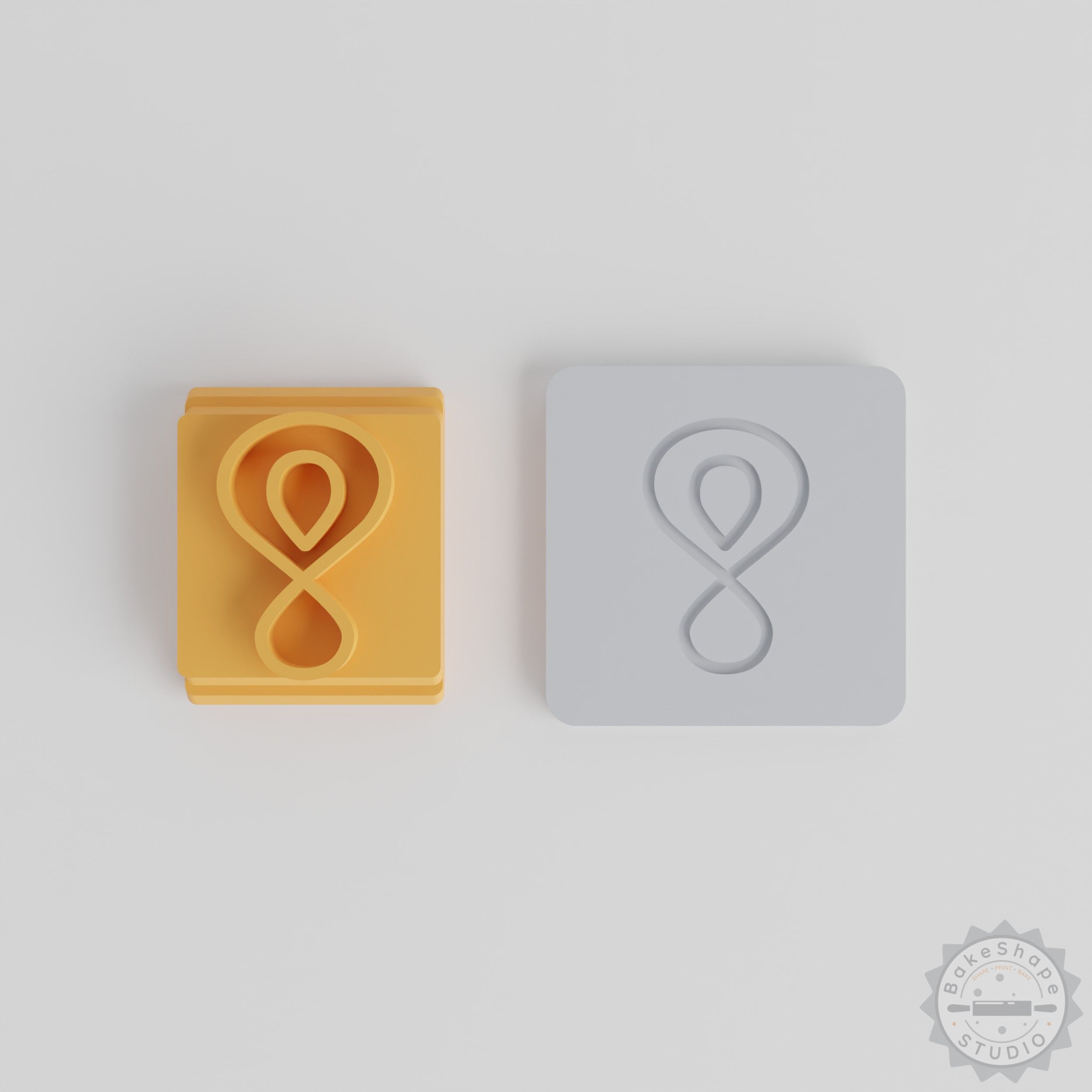 Purvaashadha Nakshatra Vedic Astrology Stamp Tile Set for Clay, Cookies, Fondant – 5 Sizes