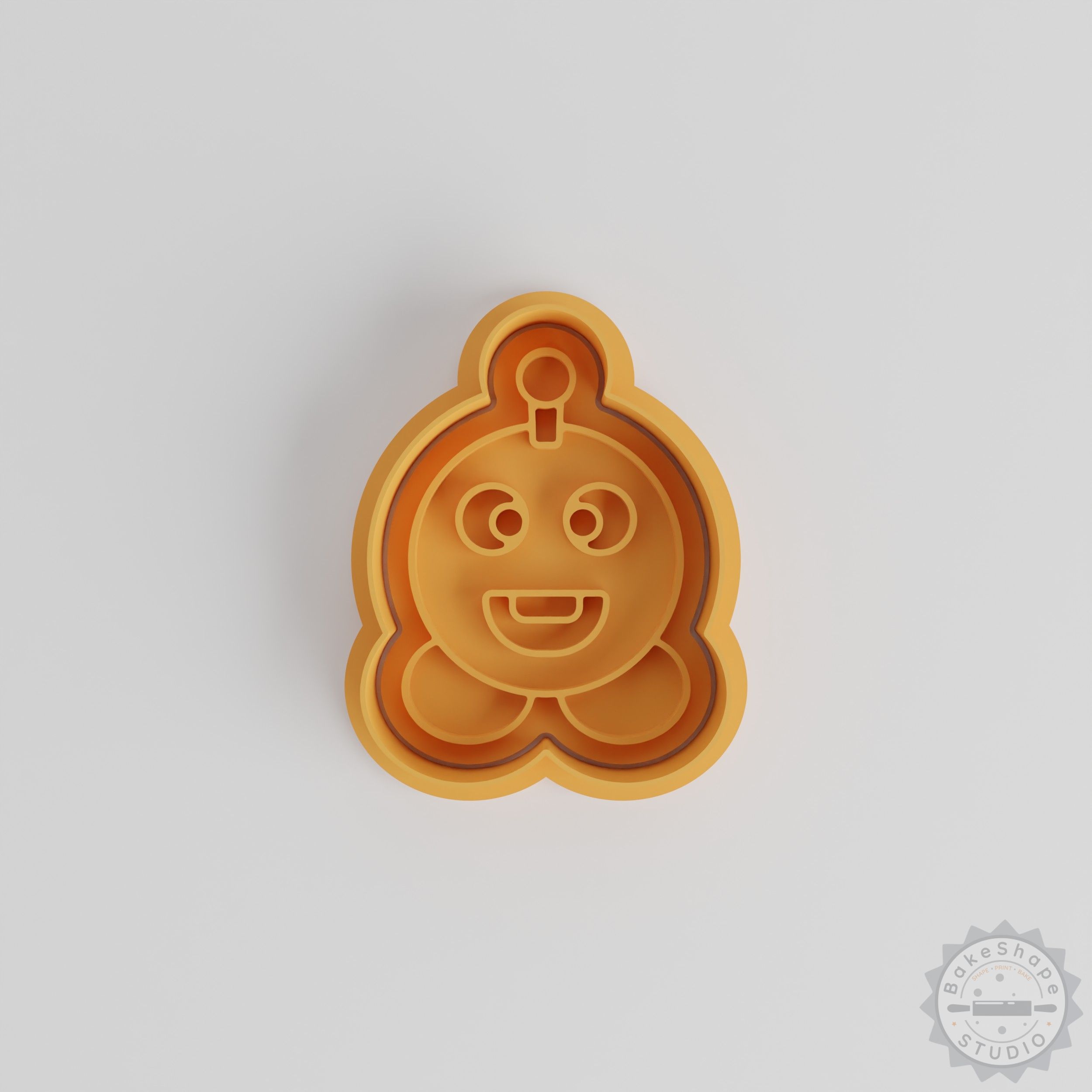 Circle Monster Cookie Cutter & Stamp Set, 6-Piece, S/M/L, for Cookies & Fondant