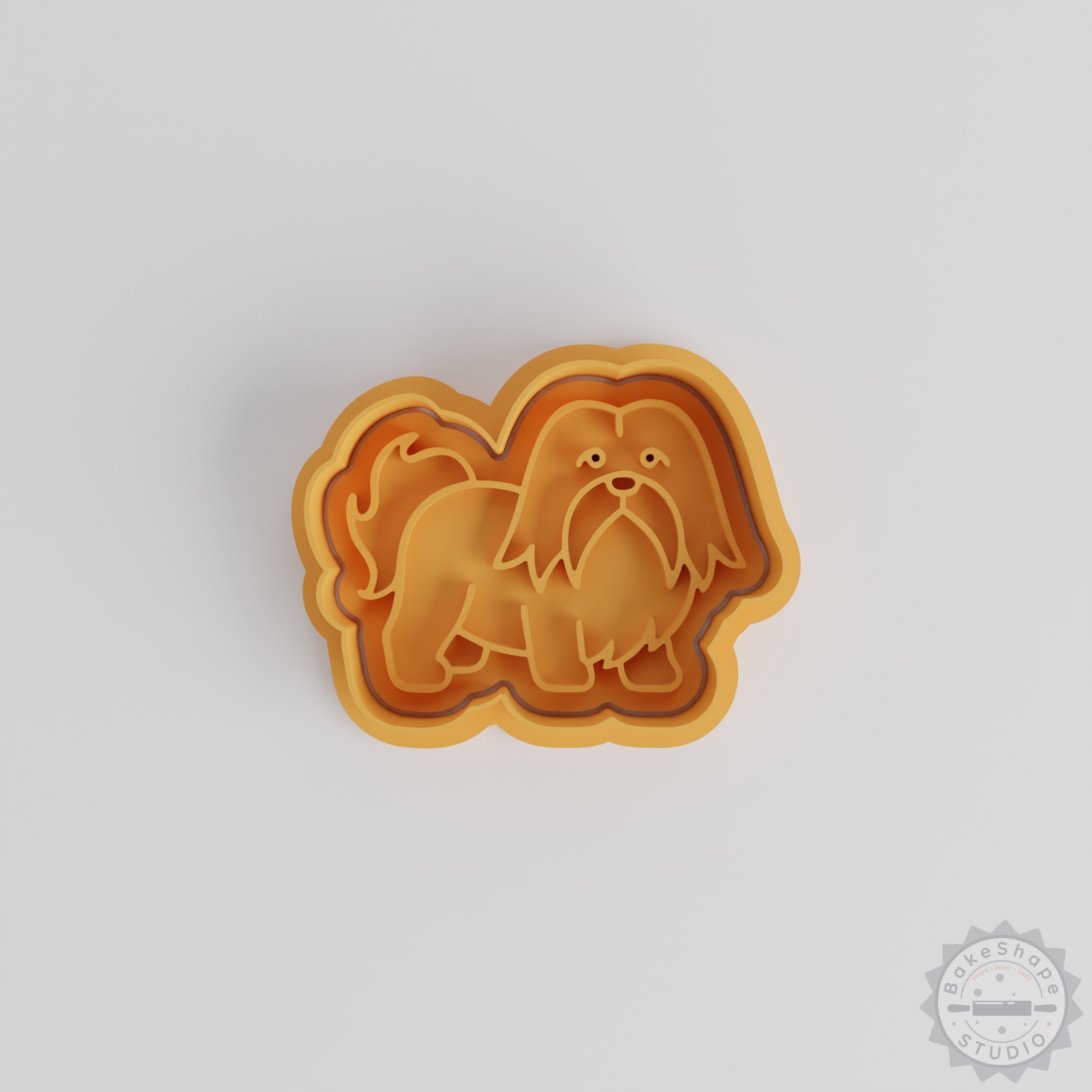 Shih Tzu Cookie Cutter Set, 6 Piece, S/M/L, Pet Dog Shape, Perfect for Cookies & Fondant