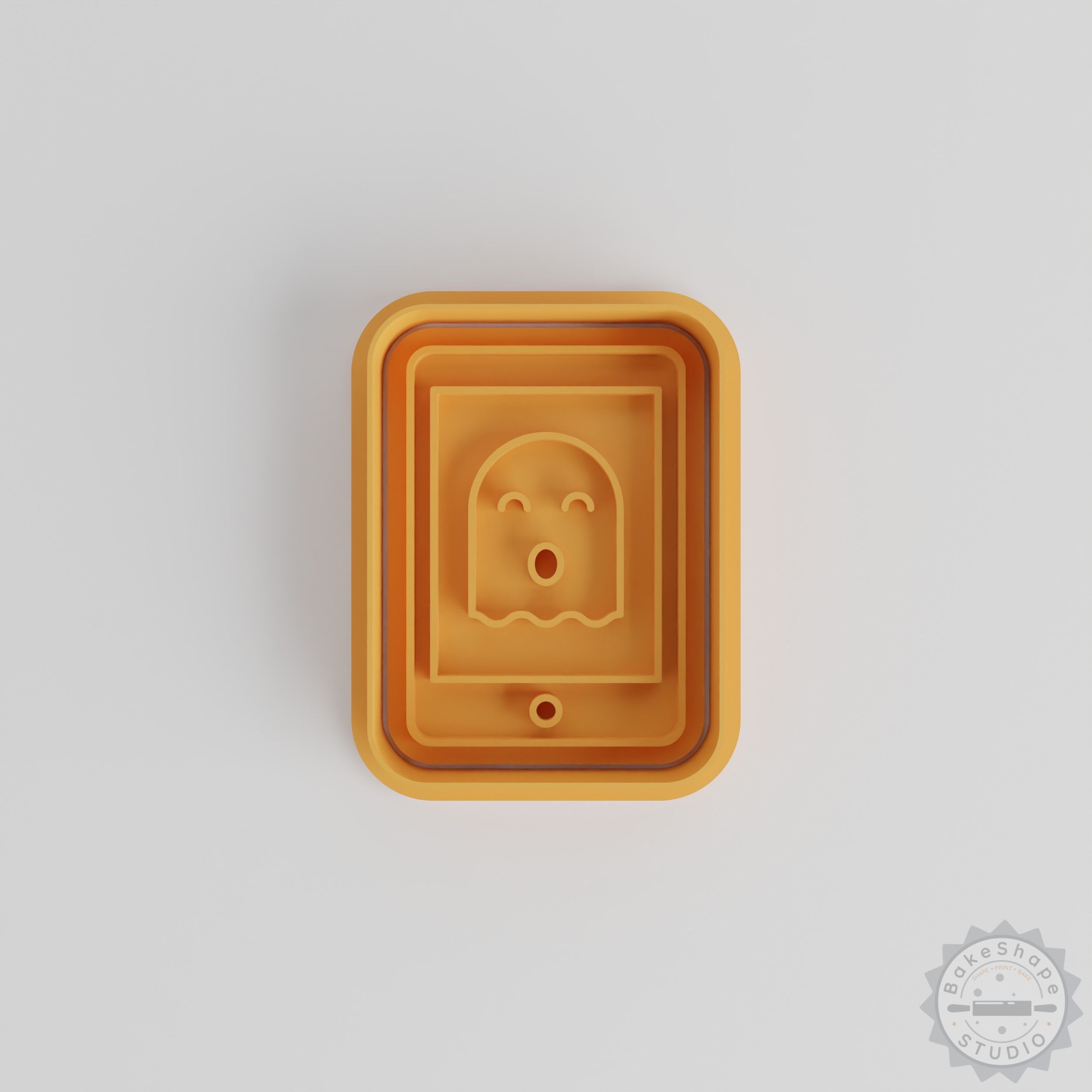 Mobile-Themed Cookie Cutters and Stamp Set, 6-Piece Tech Gadget Design, S/M/L Sizes, Perfect for Halloween Baking