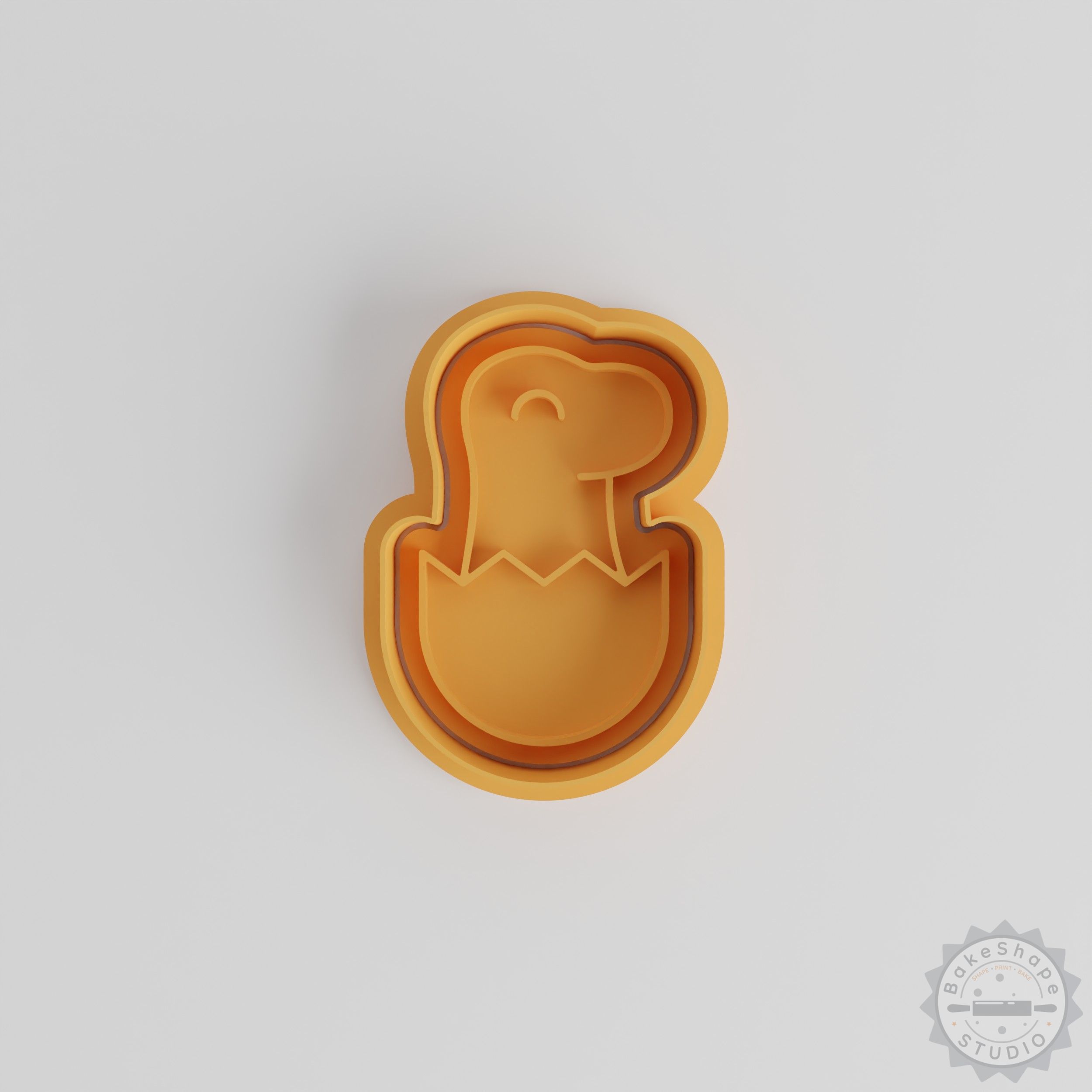 Dinosaur Egg Cookie Cutter and Stamp Set, 6-Piece, Shapes for Fondant and Cookies