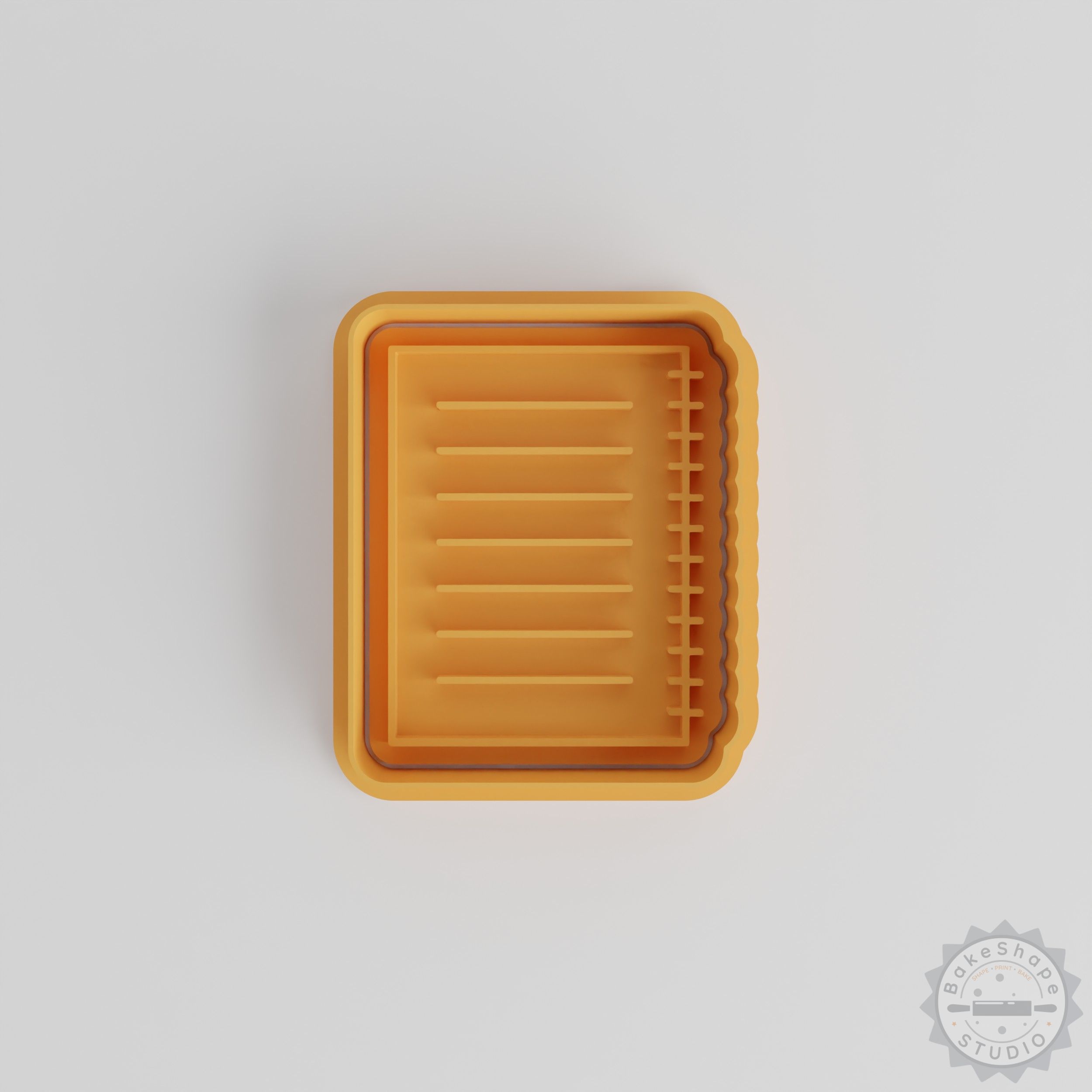 Education Notebook Bundle, Multi-Size Shape Cutter, Stamp Set for Cookies, Fondant S/M/L
