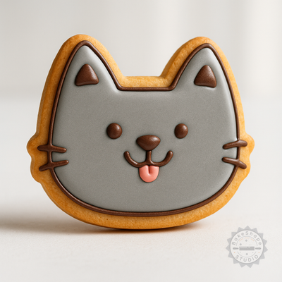 Decorated example 1 of Naughty Cookie Cutter and Stamp Set, 6-Piece, S/M/L, Perfect for Cookies & Fondant Designs