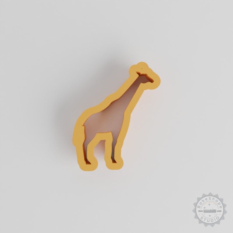 Giraffe Cookie Cutter Set, 18-Piece Multi-Size, Ideal for Cookies, Fondant, Clay, Safari Animal Shape