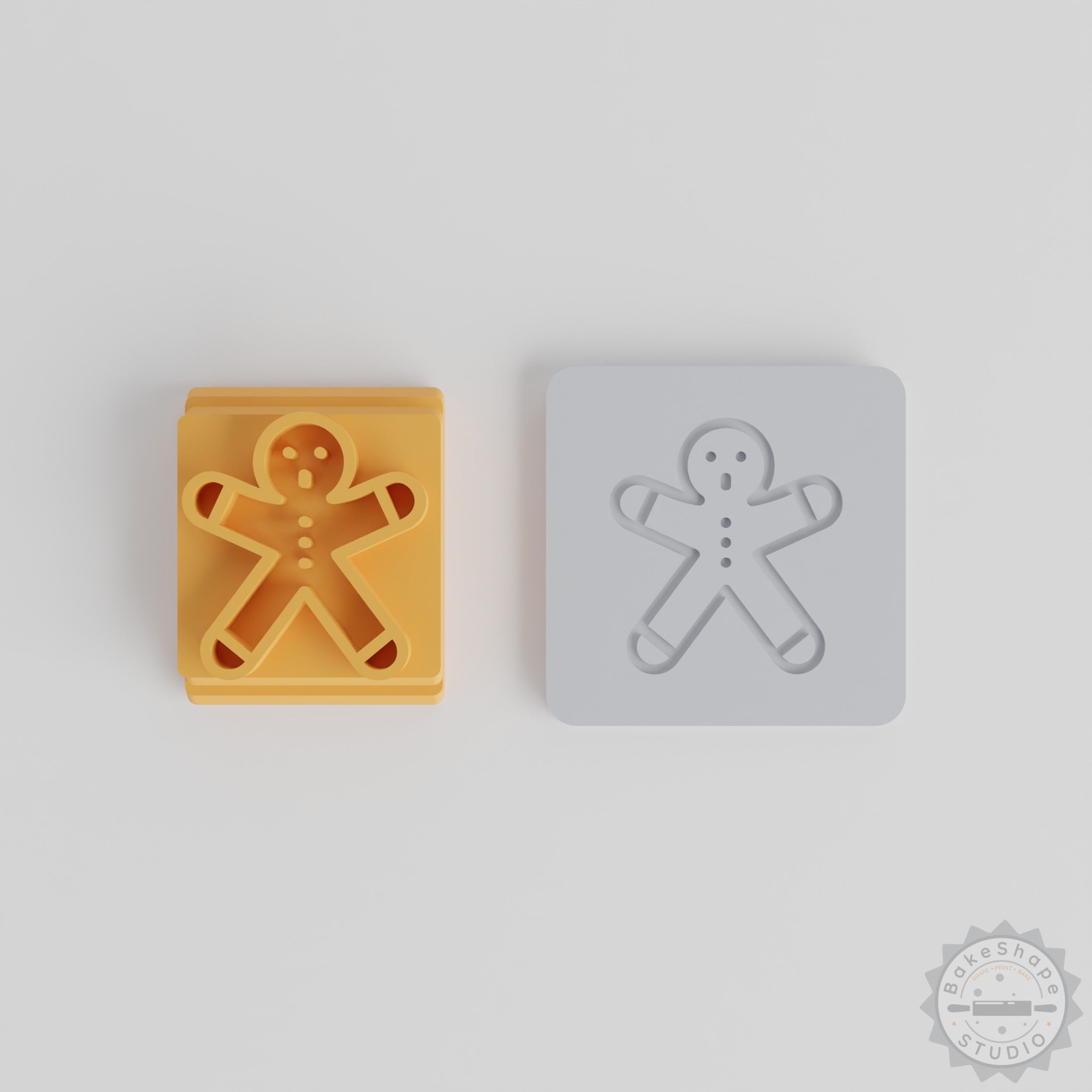 Teddy Bear Stamp Tile Set, 5 Motif Sizes for Clay, Cookies, Fondant, Soft Materials