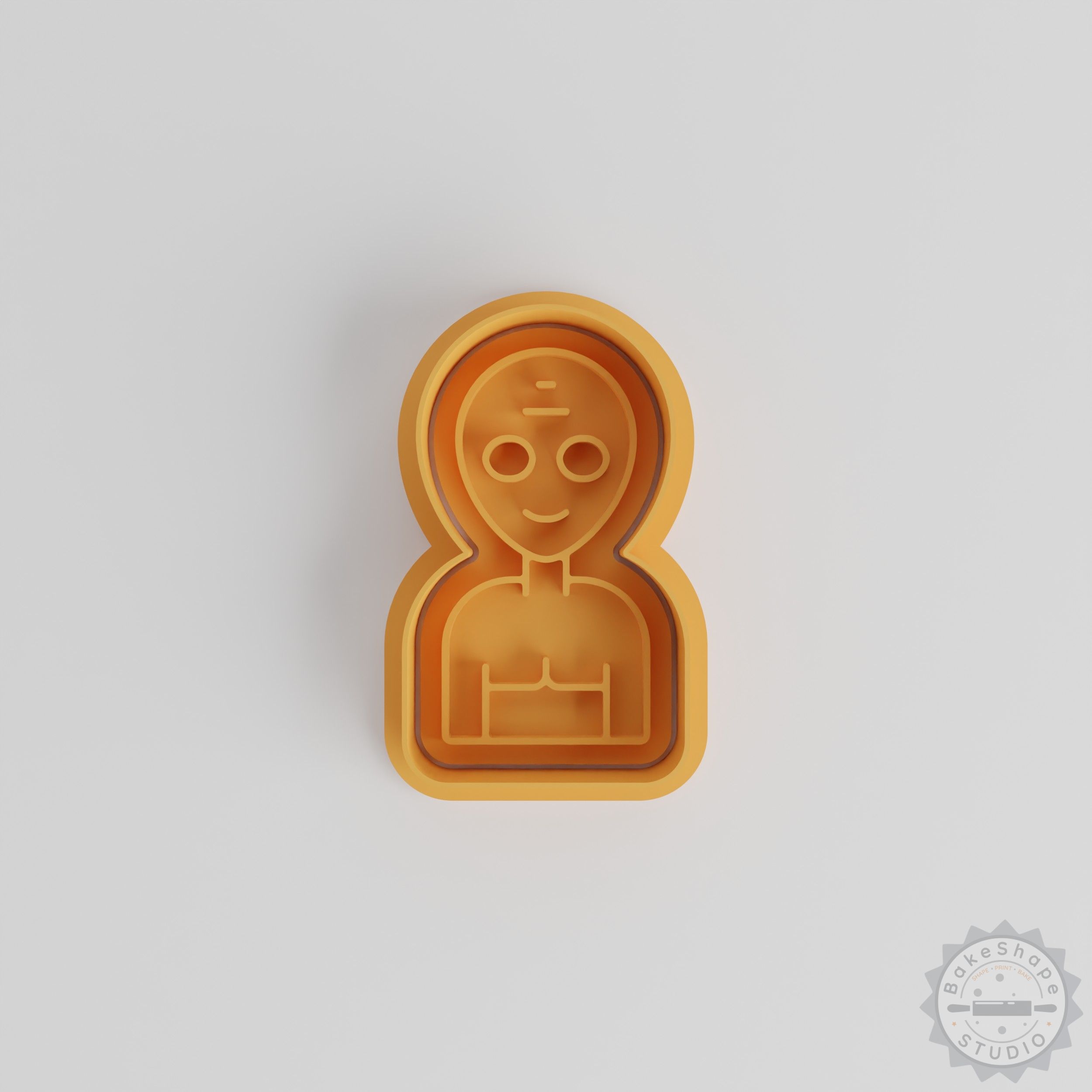 Alien Cookie Cutter & Stamp Set, Space Theme, 6-Piece, Small Medium Large Sizes, Perfect for Cookies and Fondant