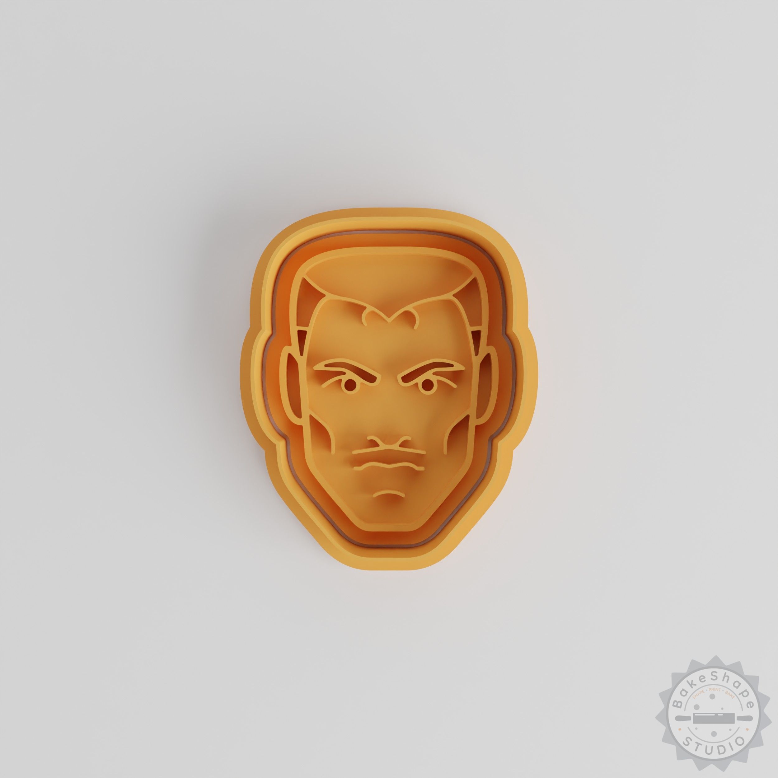 Mystical Hero Cookie Cutter & Stamp Set, 6-Piece, S/M/L Shapes for Cookies, Fondant