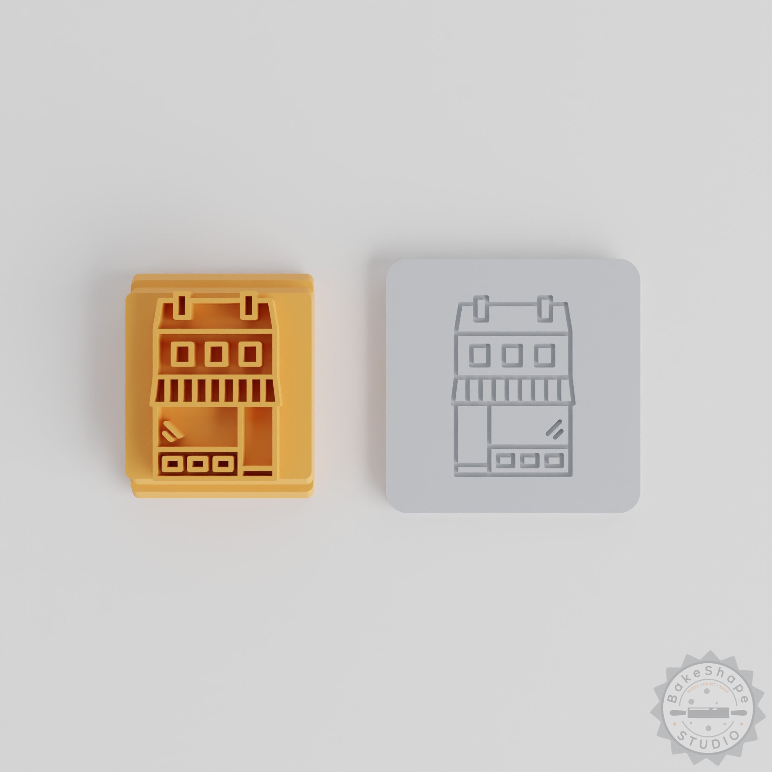 Thanksgiving Building Stamp Tile Set for Clay, Cookies, Fondant, 5 Designs