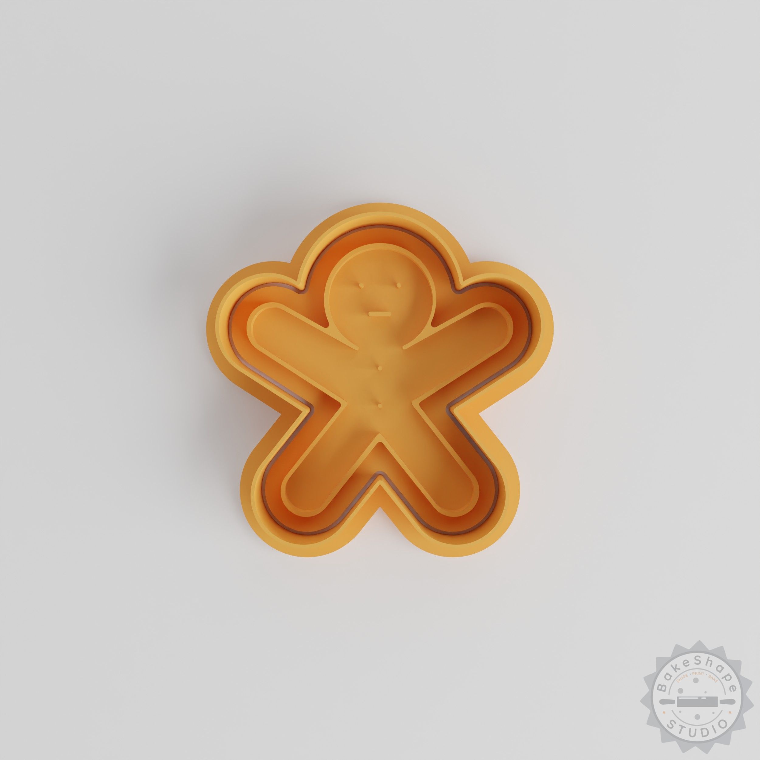 Teddy Bear Cookie Cutter & Stamp Set, 6-Piece, S/M/L Sizes, Perfect for Cookies & Fondant