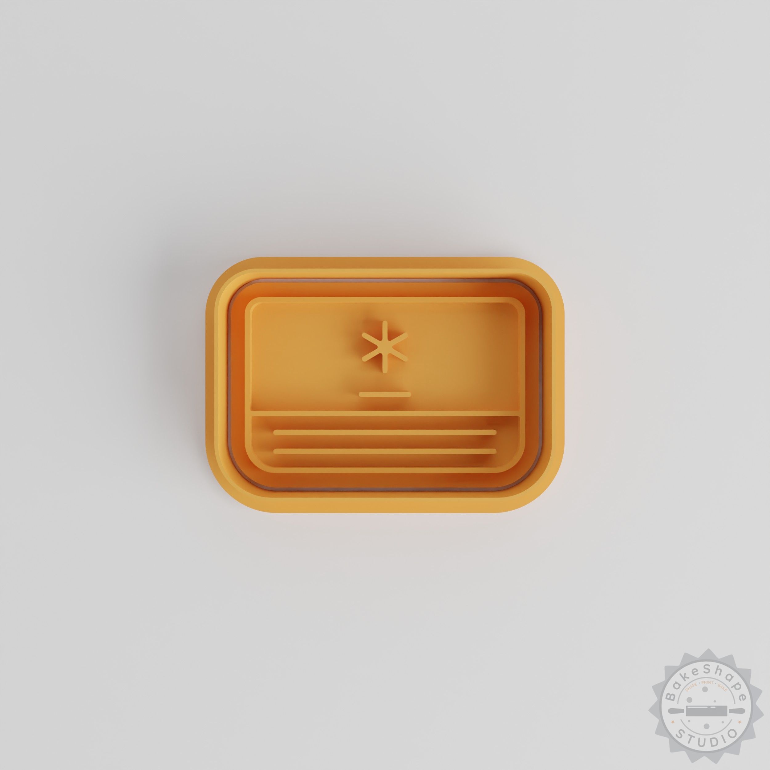 Cookie Stamp & Cutter Set, Perfect for Fondant, S/M/L Sizes, 6 Pieces