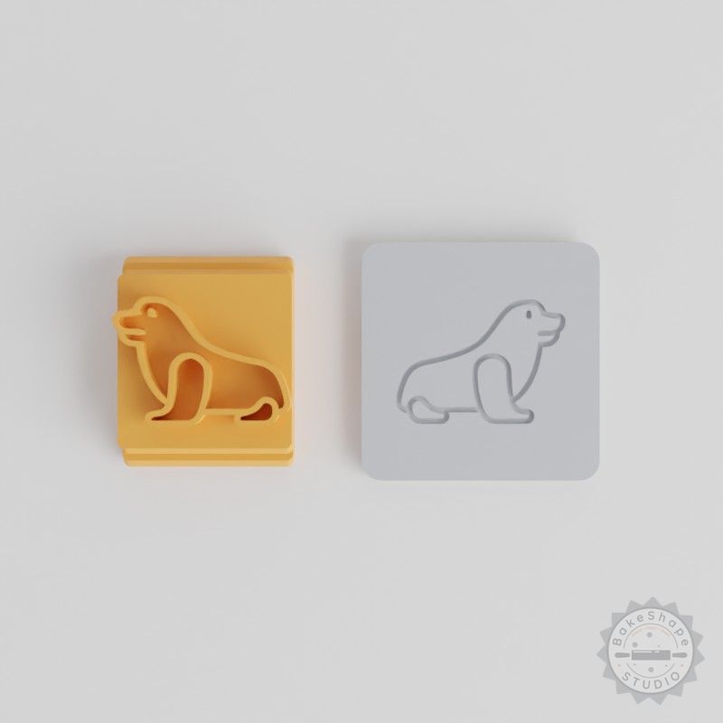 Seal Stamp Tile Set, 5 Design Sizes for Clay, Cookies, Fondant