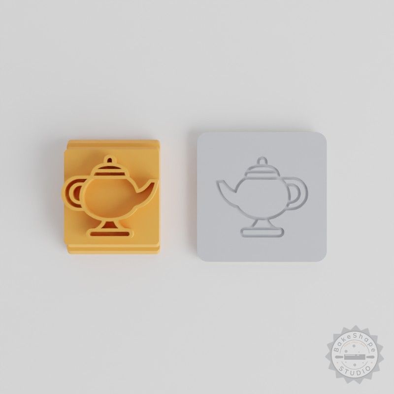 Magic Lamp Stamp Tile Set, 5 Sizes for Clay, Cookies, Fondant & More