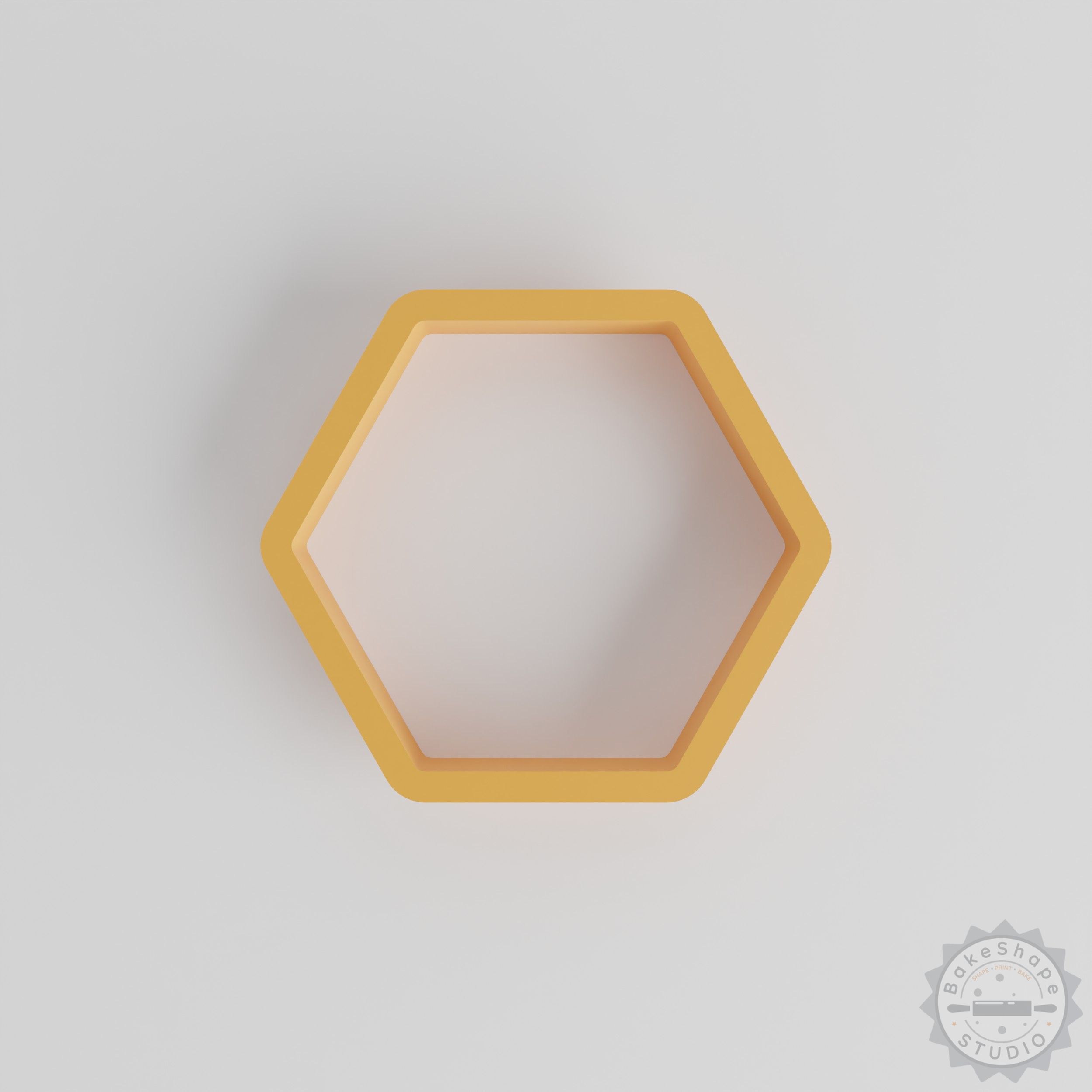 Hexagon Shape Cookie Cutter Set, 18 Pieces, 0.75"-5.00" Sizes, Perfect for Cookies, Fondant, Clay