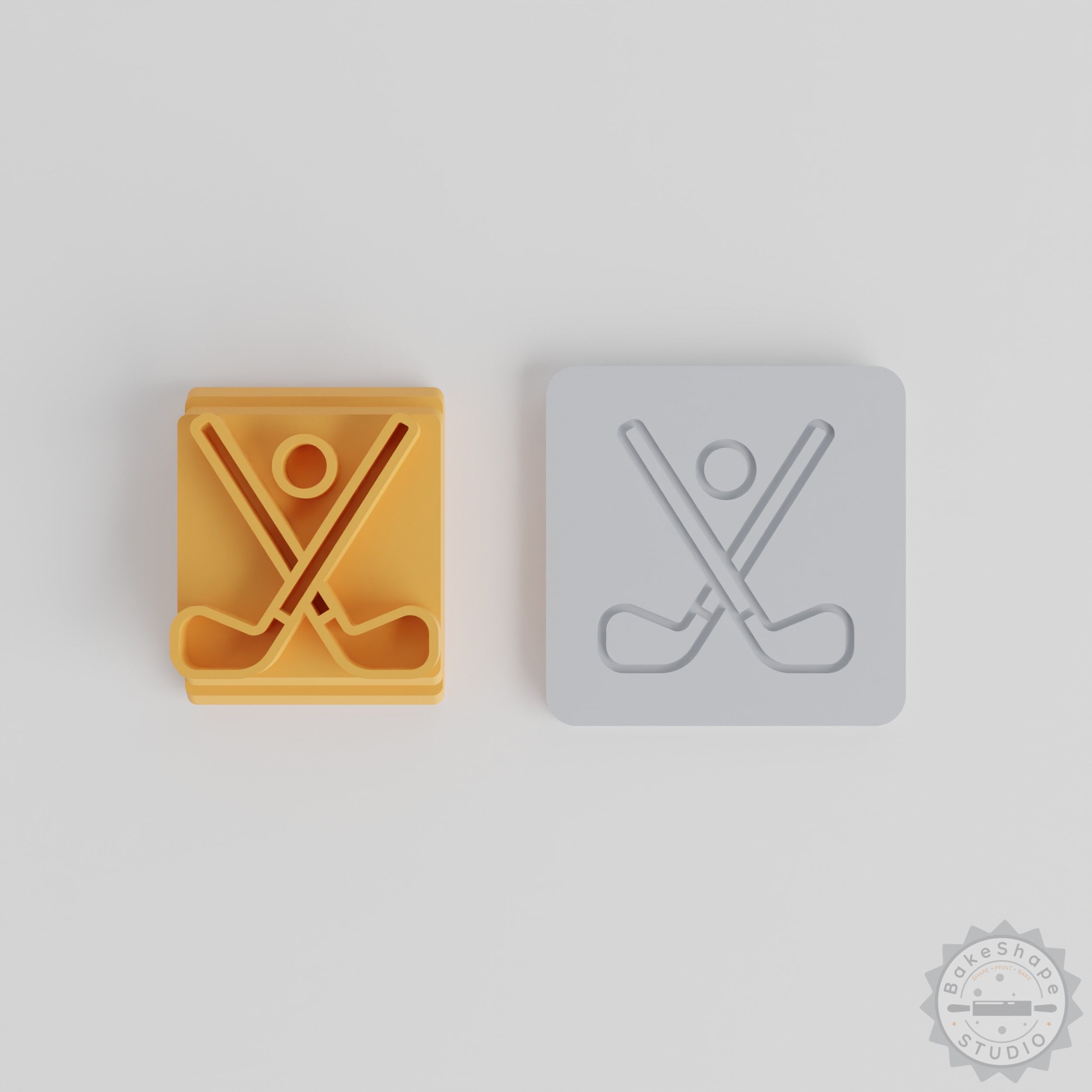 Golf Stamp Tile Set, 5 Design Sizes for Clay, Cookies, Fondant, Perfect Golf Gift